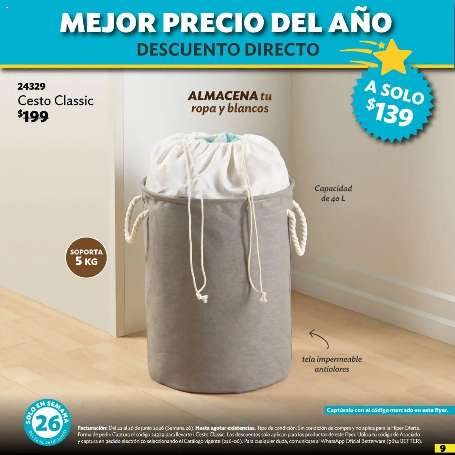 Betterware oferta desde 22/06/2026 Betterware Ofertas