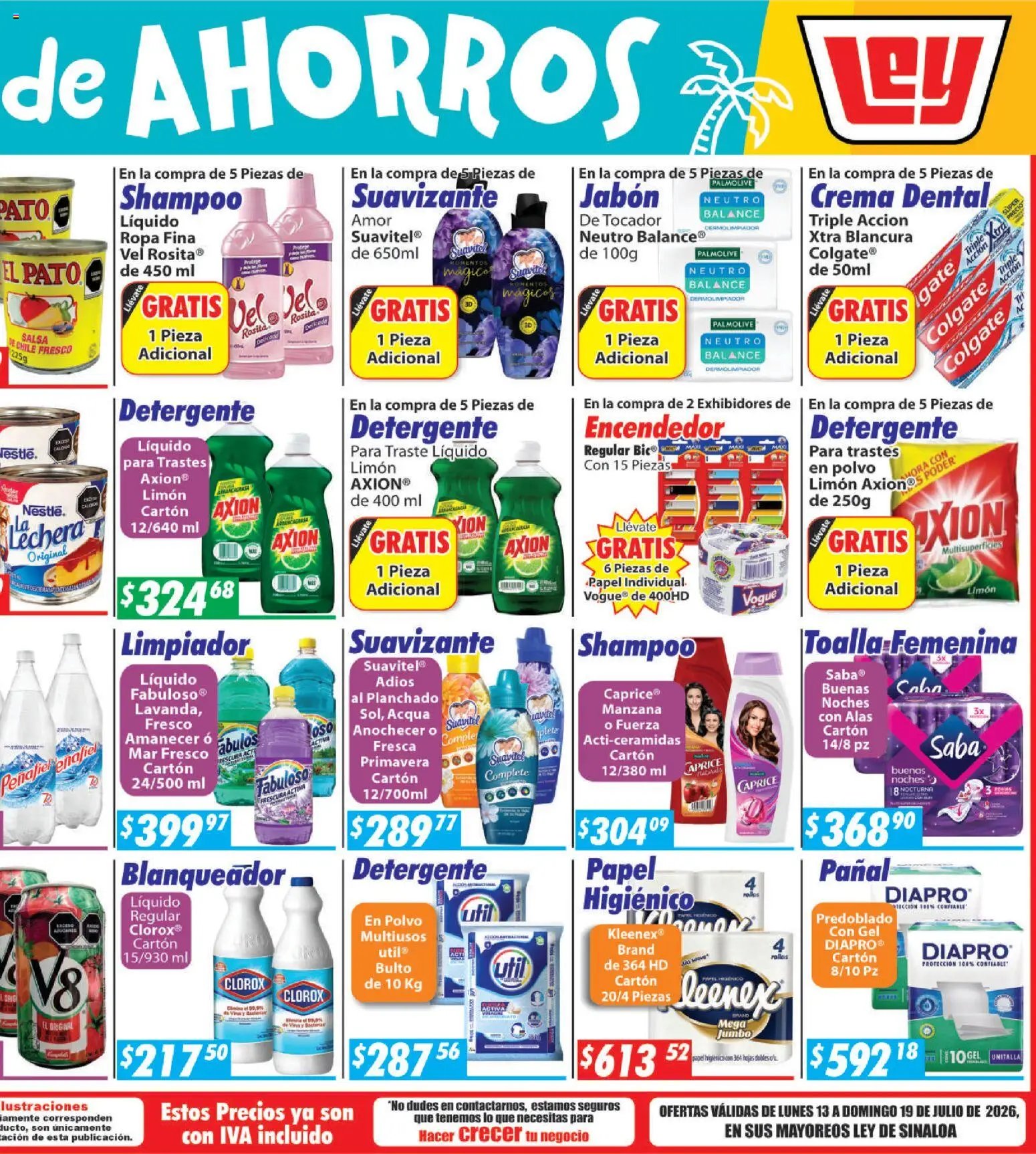 Casa Ley oferta desde 13/07/2026 Casa Ley folleto Sinaloa