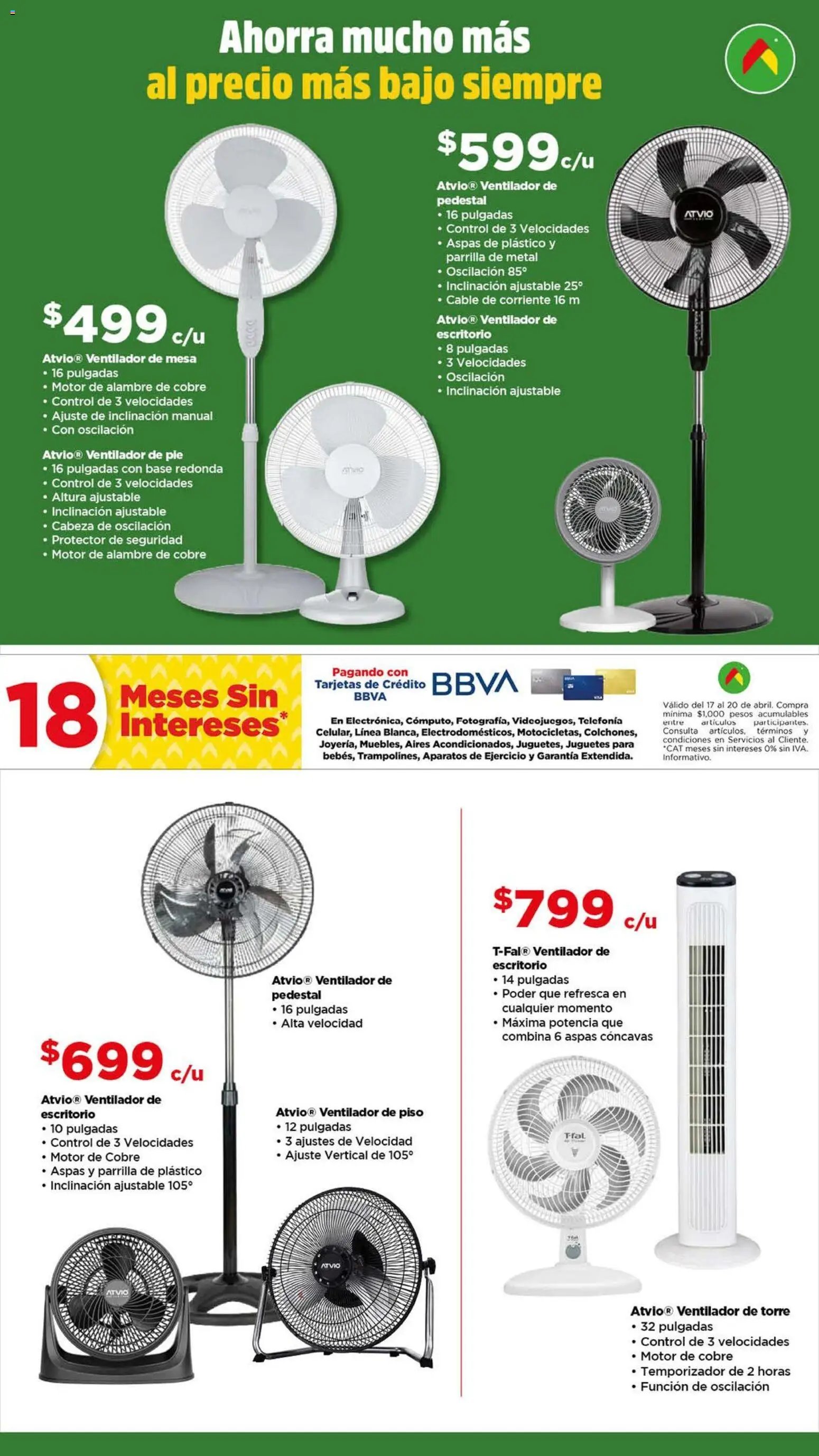 Bodega Aurrerá oferta desde 22/04/2026 Bodega Aurrerá folleto Las mejores marcas de electrodomésticos (2026-04-22 - 2026-06-02)