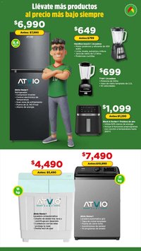 Bodega Aurrerá oferta desde 22/04/2026 Bodega Aurrerá folleto Las mejores marcas de electrodomésticos (2026-04-22 - 2026-06-02)