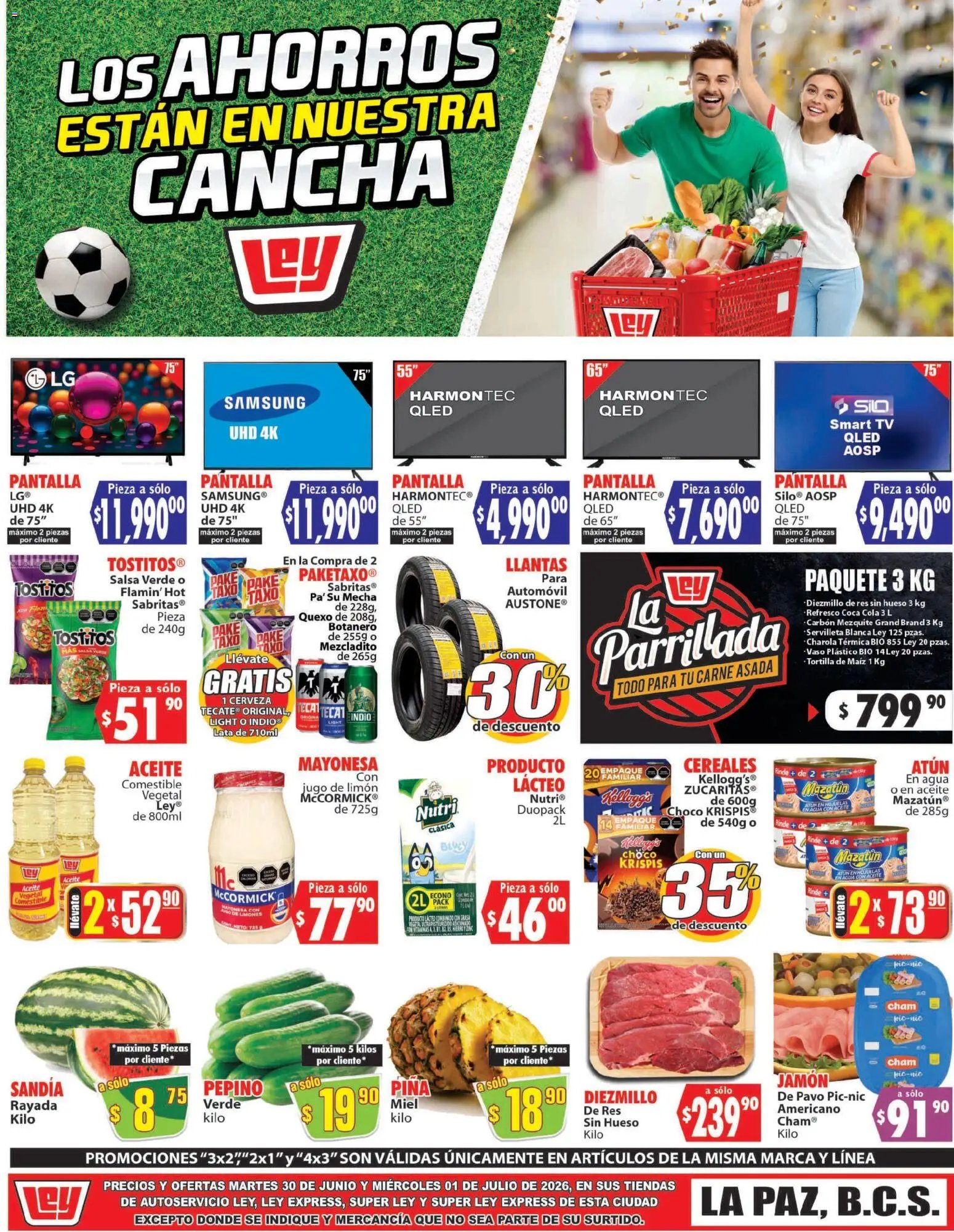 Casa Ley oferta desde 30/06/2026 Casa Ley folleto Autoservicio