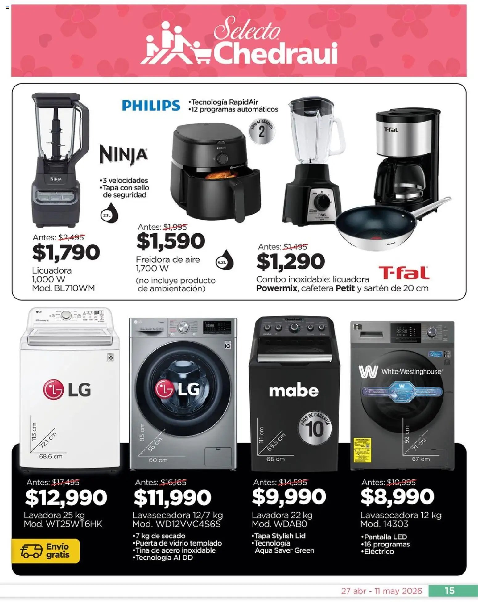Chedraui oferta desde 27/04/2026 Chedraui folleto Día de la Madres (2026-04-27 - 2026-05-11)
