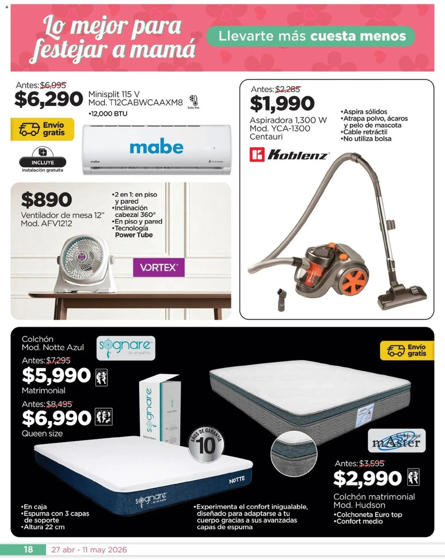 Chedraui oferta desde 27/04/2026 Chedraui folleto Día de la Madres (2026-04-27 - 2026-05-11)