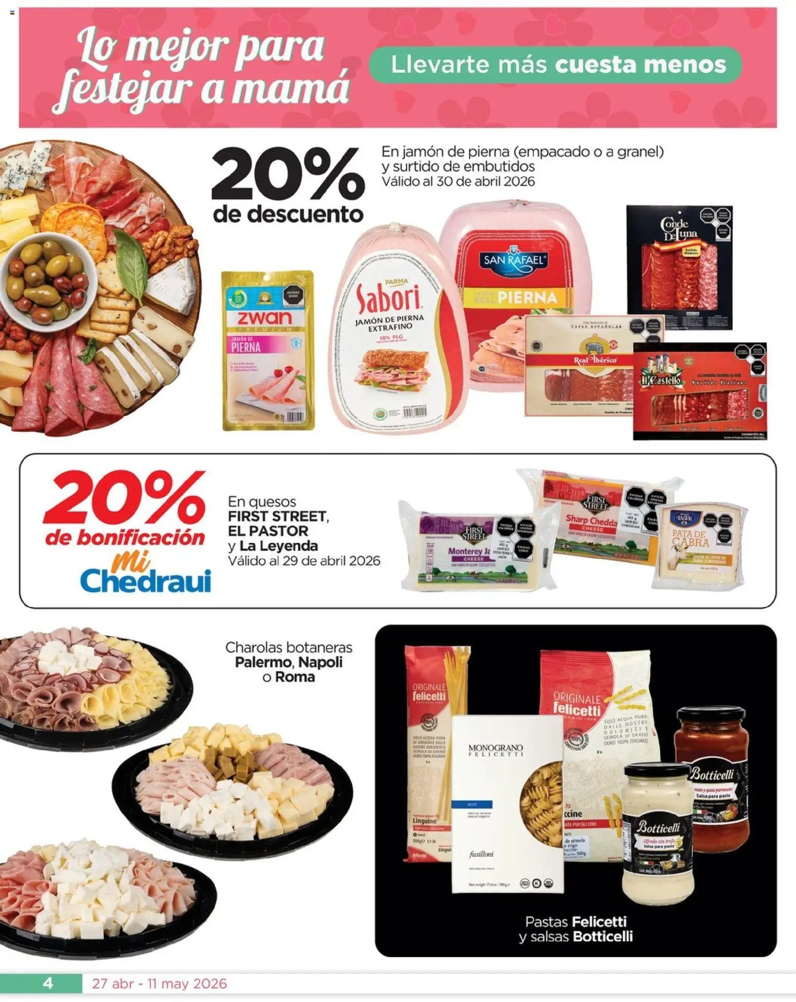 Chedraui oferta desde 27/04/2026 Chedraui folleto Día de la Madres (2026-04-27 - 2026-05-11)