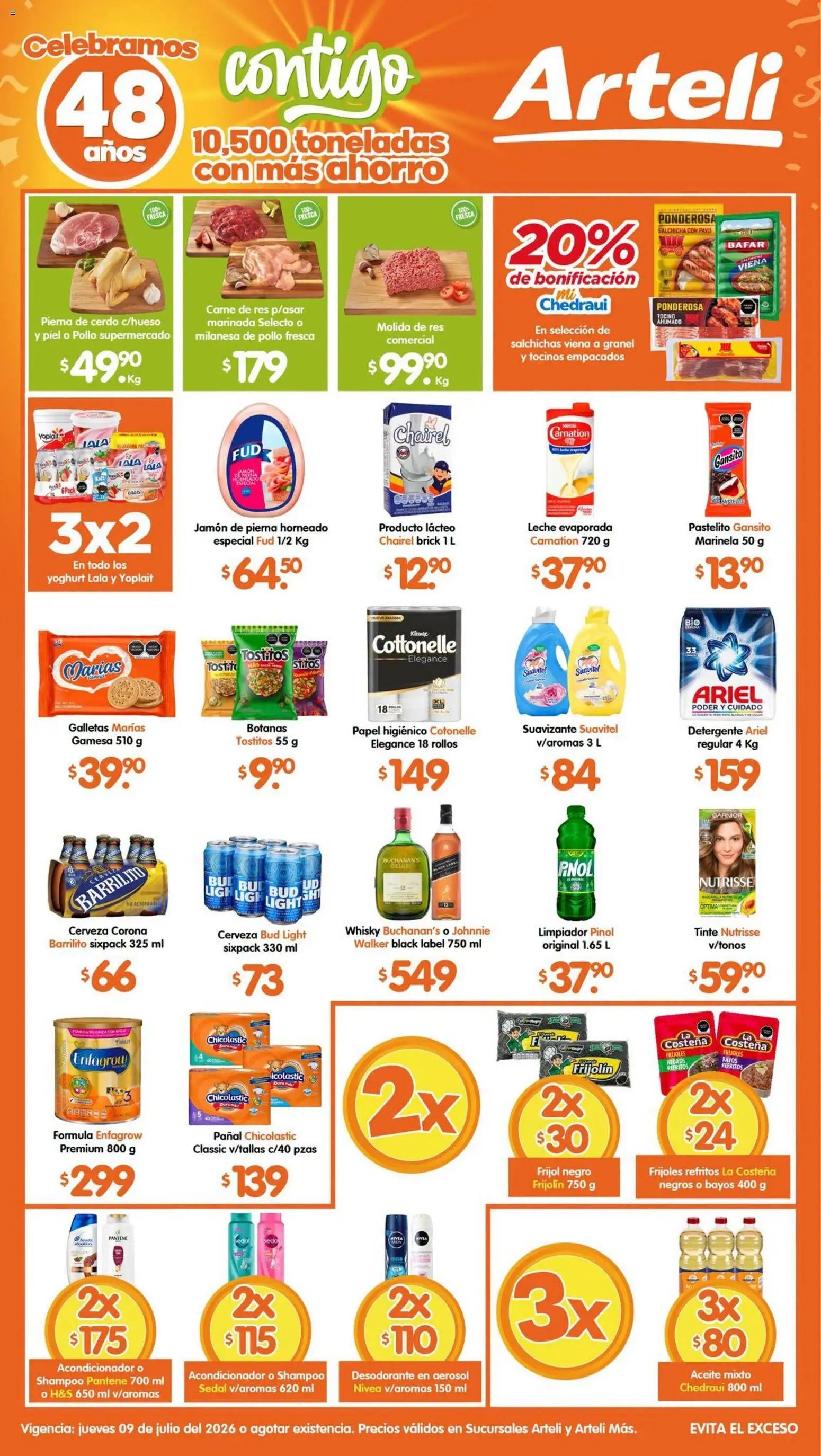 Arteli oferta desde 09/07/2026 Arteli folleto