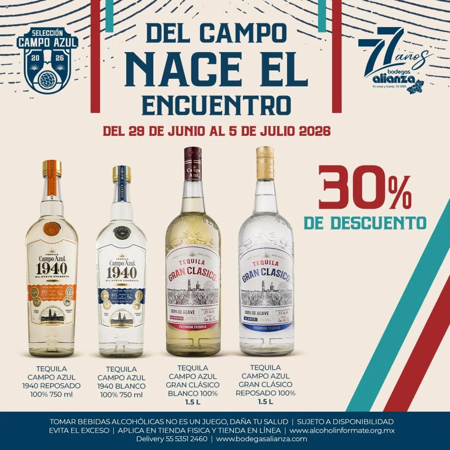 Bodegas Alianza oferta desde 29/06/2026 Bodegas Alianza catálogo Del campo nace el encuentro