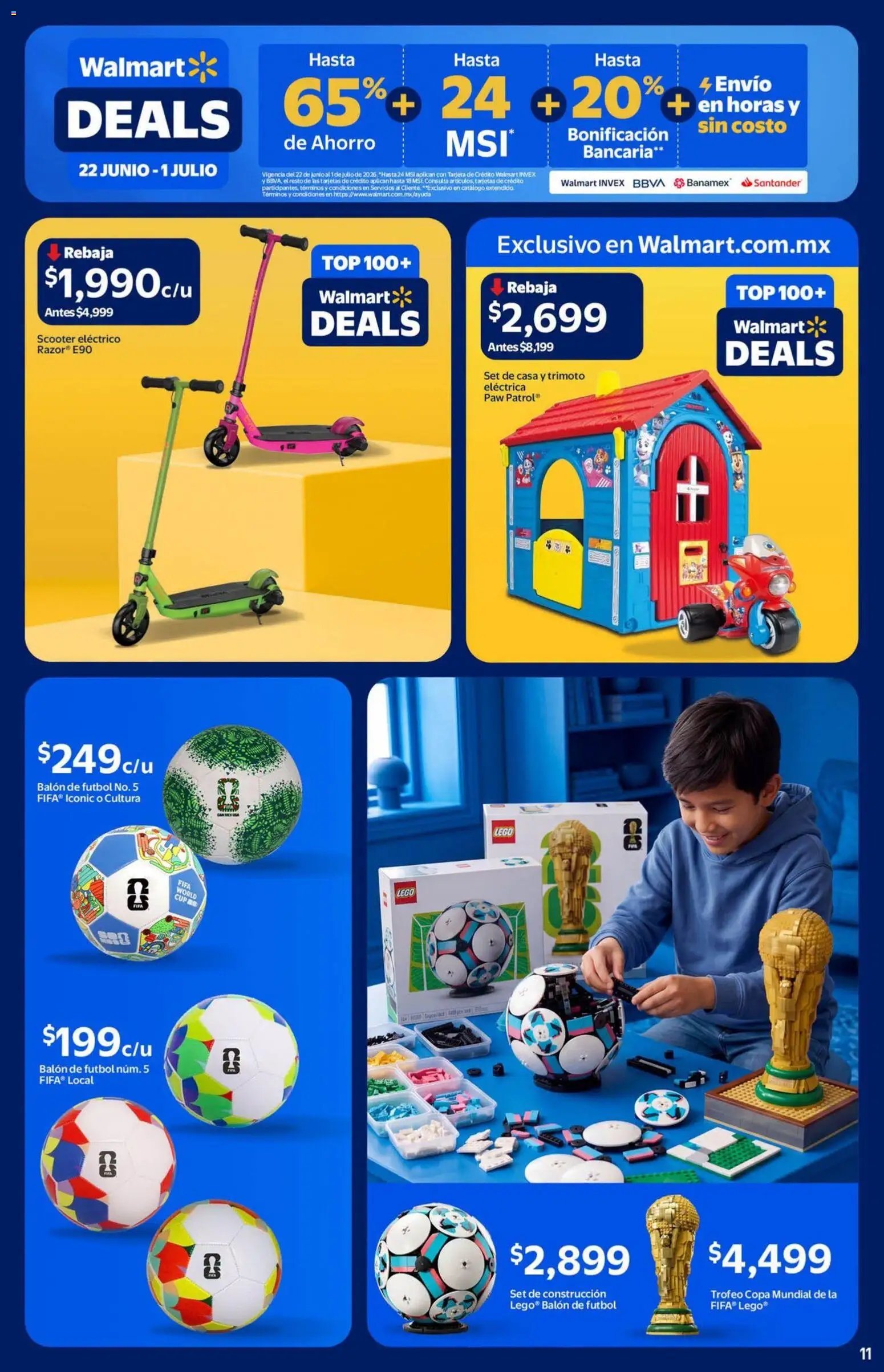Walmart oferta desde 22/06/2026 Walmart folleto Deals