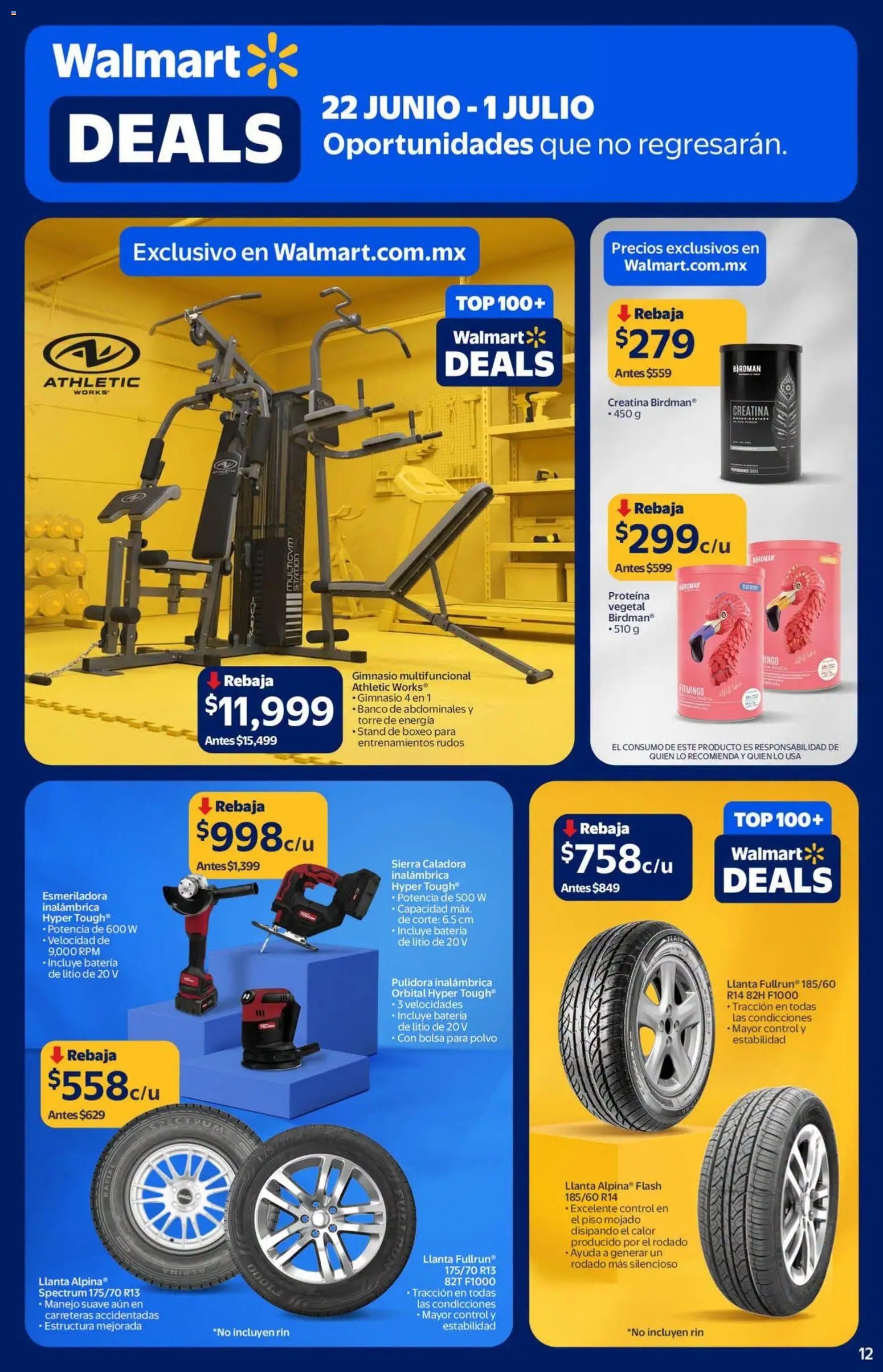 Walmart oferta desde 22/06/2026 Walmart folleto Deals