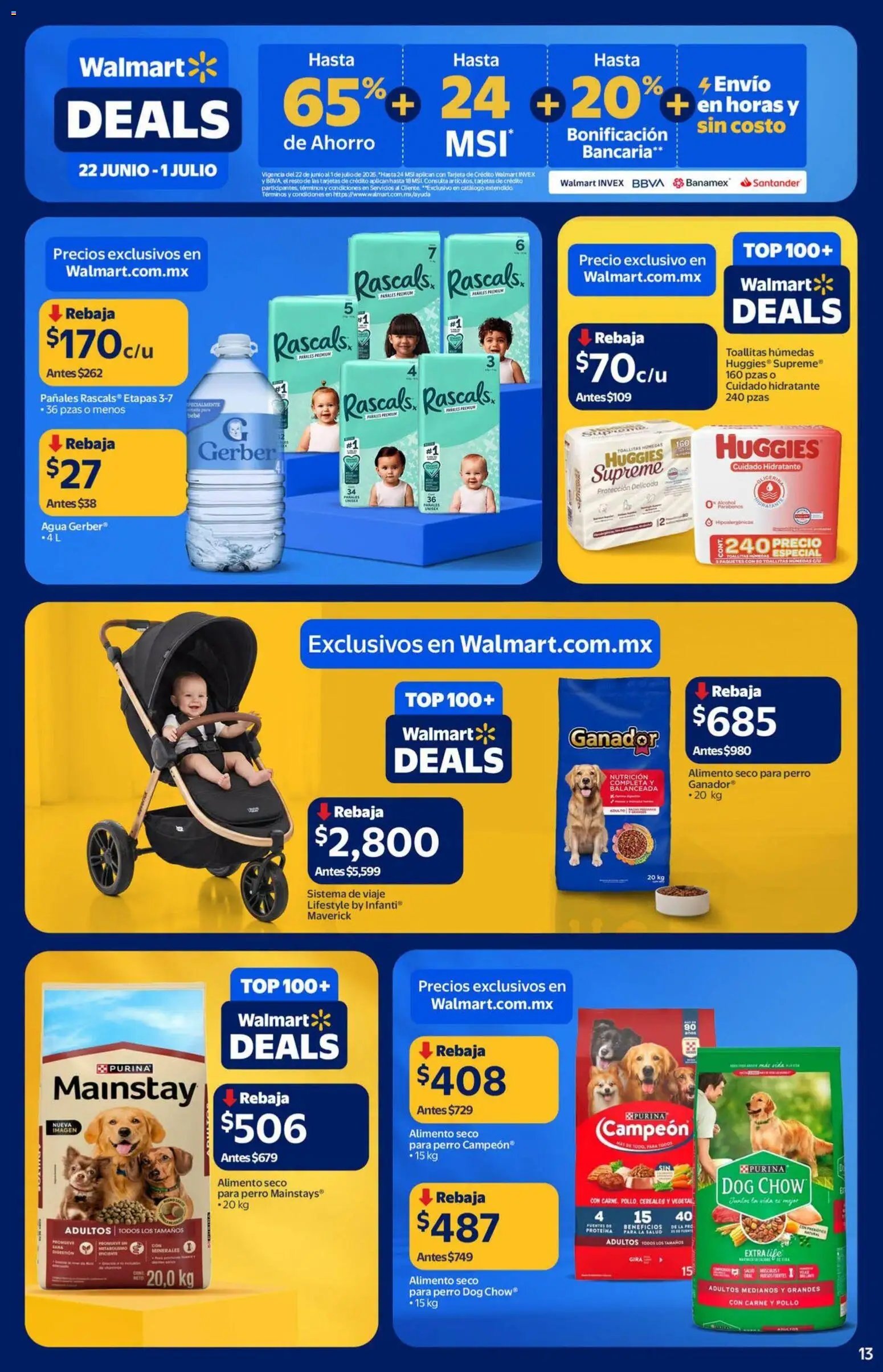Walmart oferta desde 22/06/2026 Walmart folleto Deals