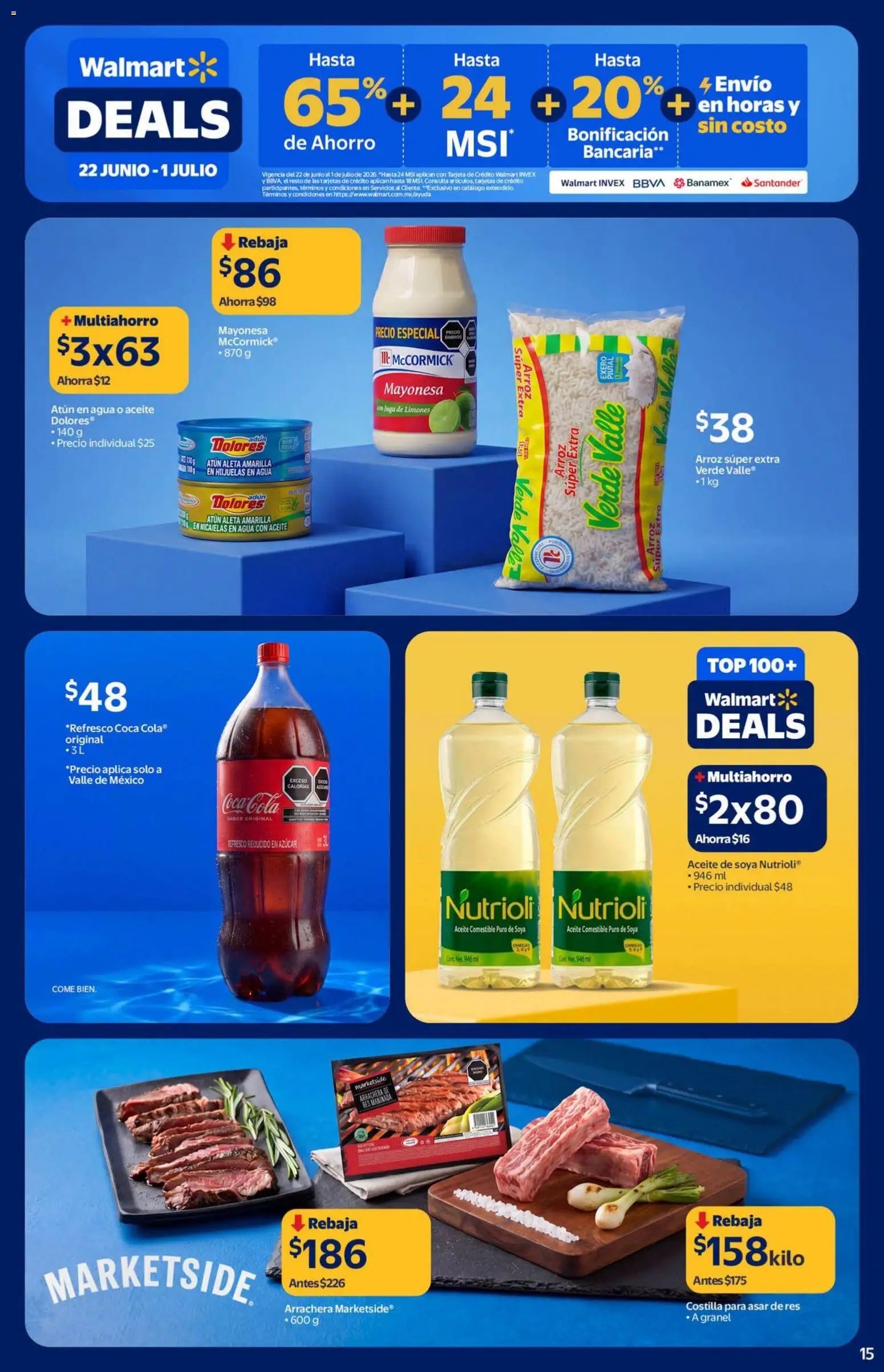 Walmart oferta desde 22/06/2026 Walmart folleto Deals
