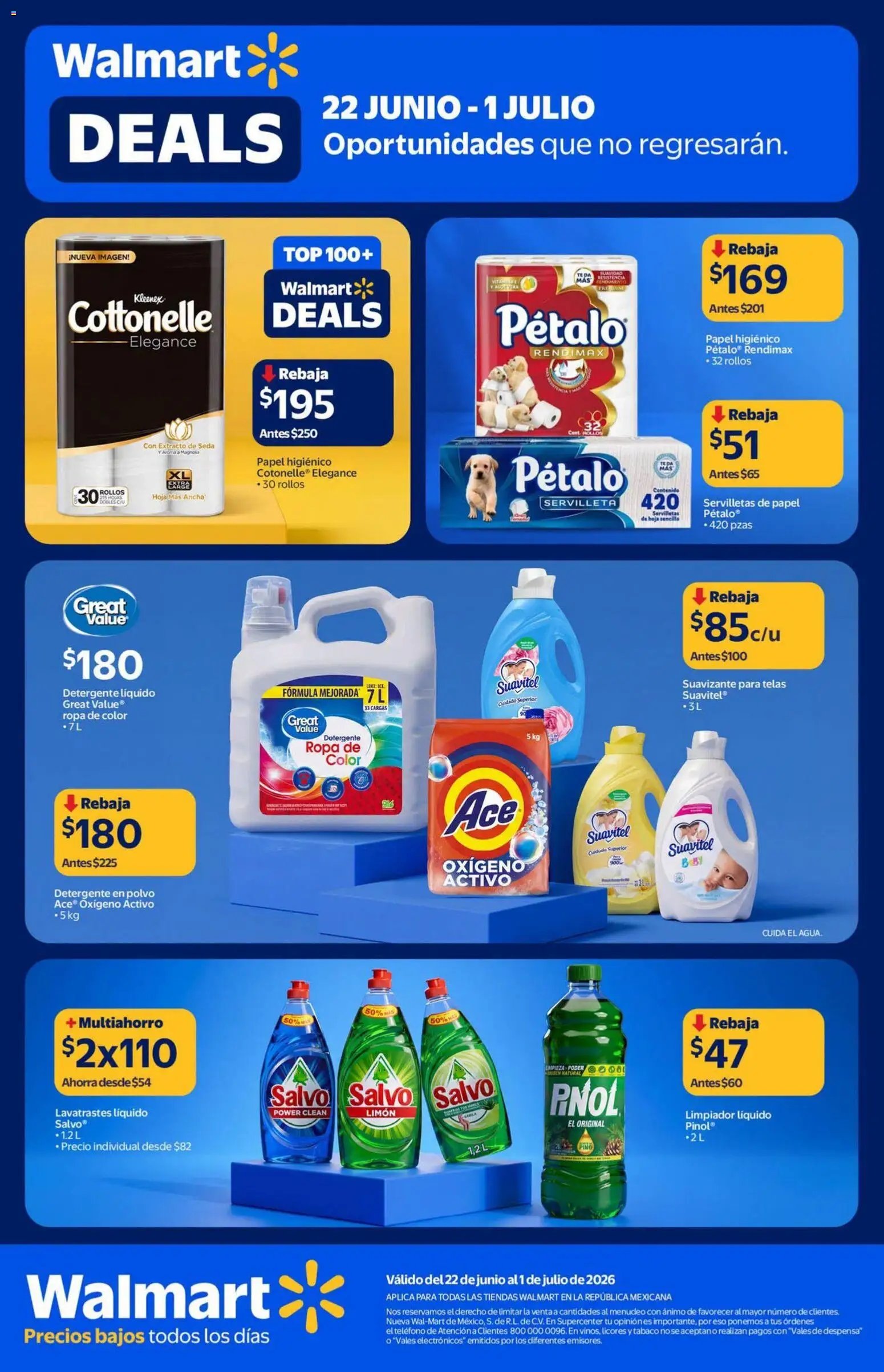 Walmart oferta desde 22/06/2026 Walmart folleto Deals