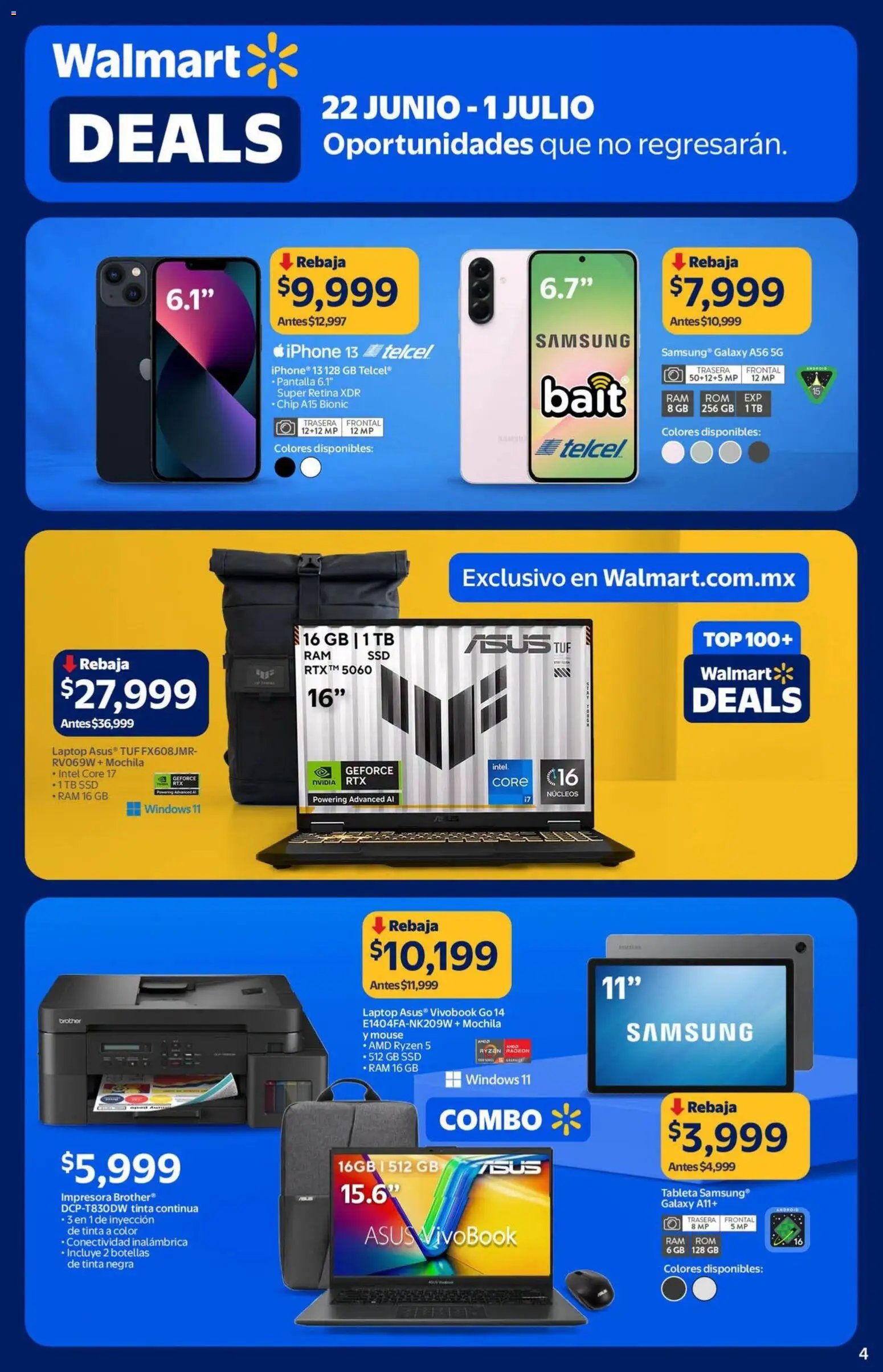Walmart oferta desde 22/06/2026 Walmart folleto Deals