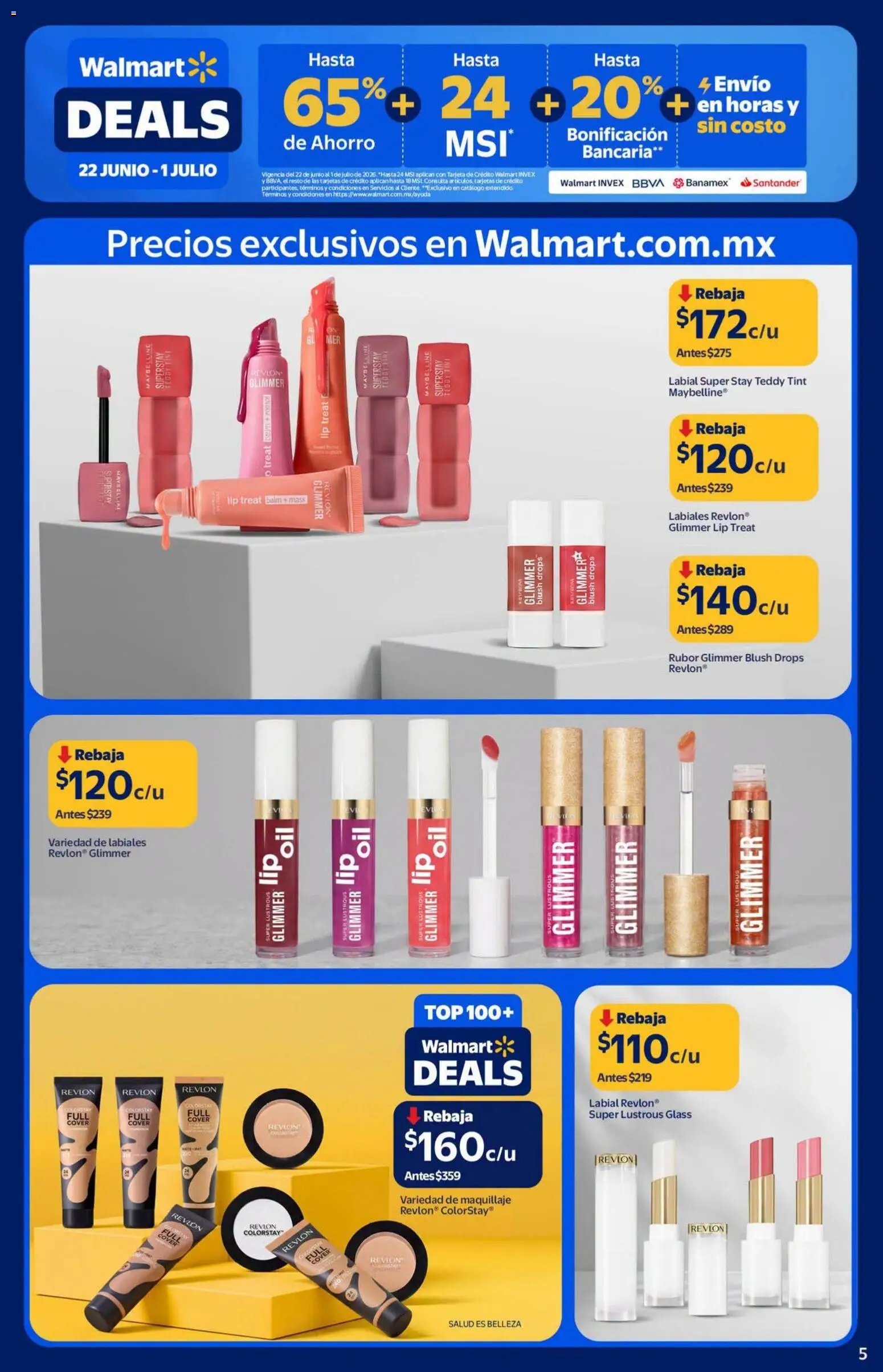 Walmart oferta desde 22/06/2026 Walmart folleto Deals