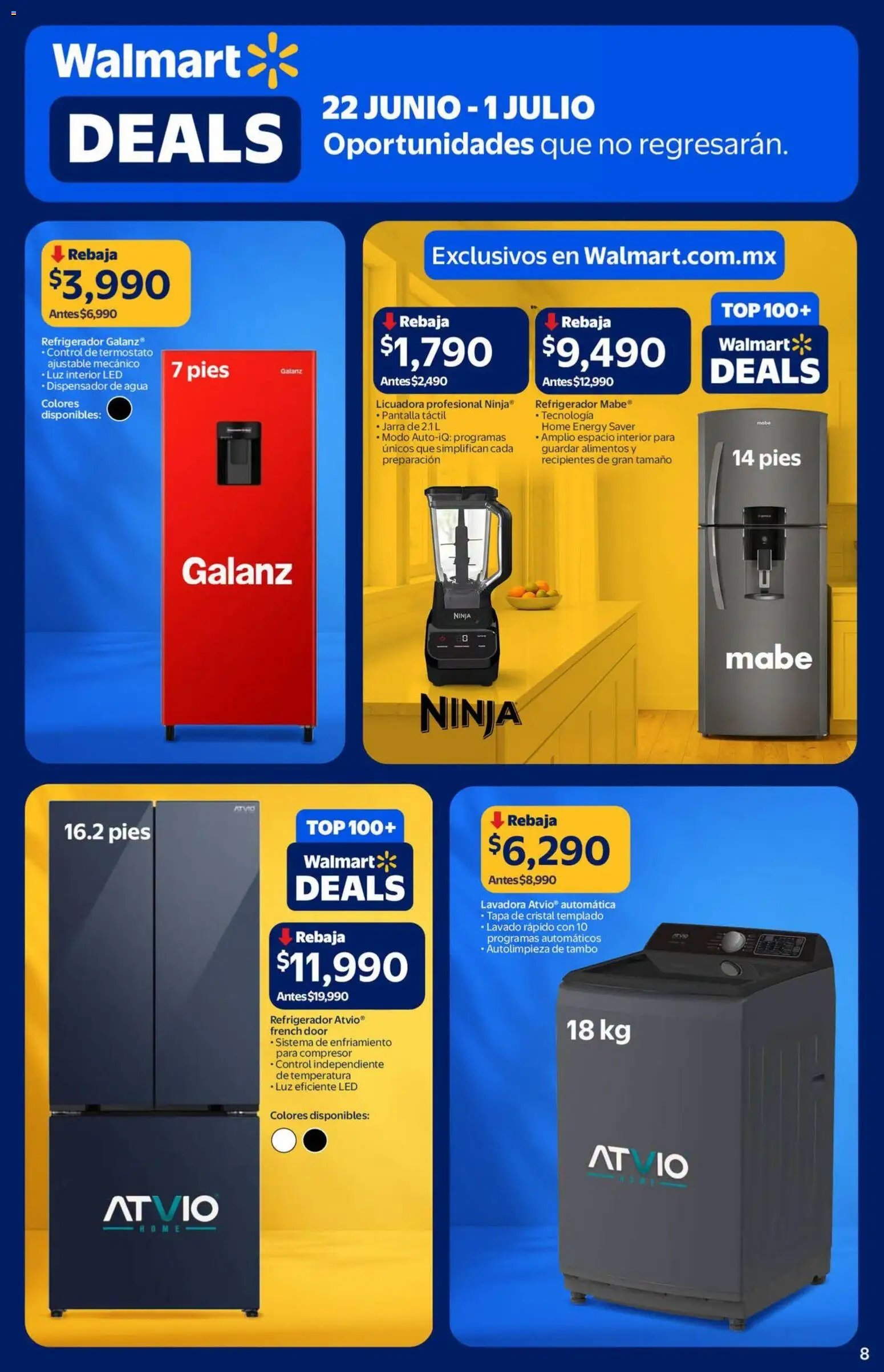 Walmart oferta desde 22/06/2026 Walmart folleto Deals