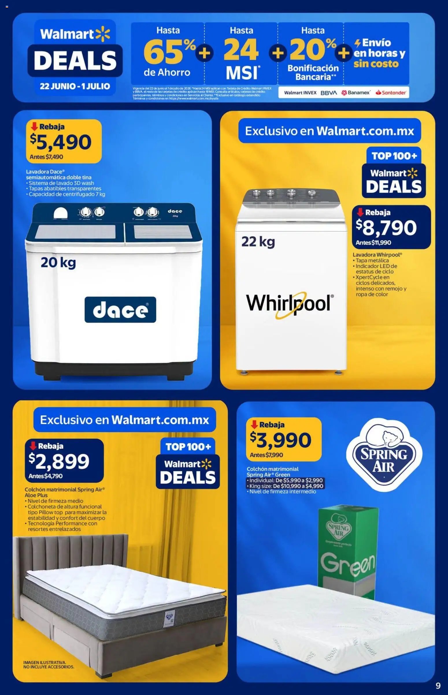 Walmart oferta desde 22/06/2026 Walmart folleto Deals