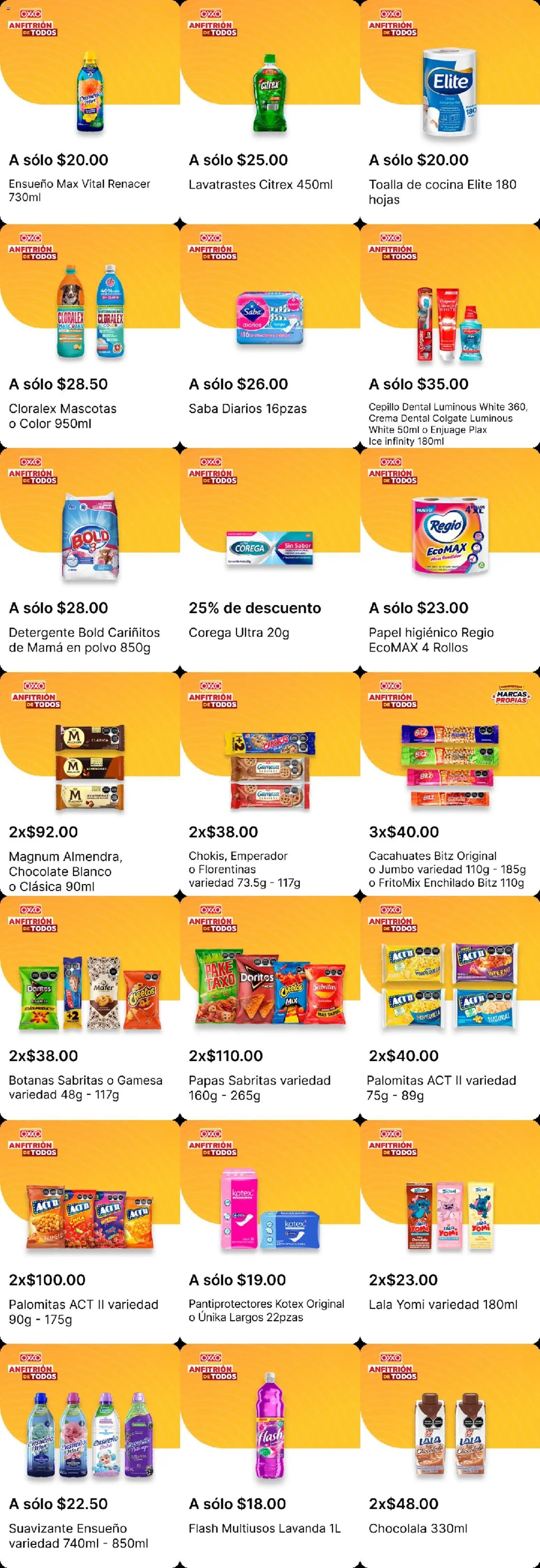 OXXO oferta desde 25/06/2026 OXXO folleto