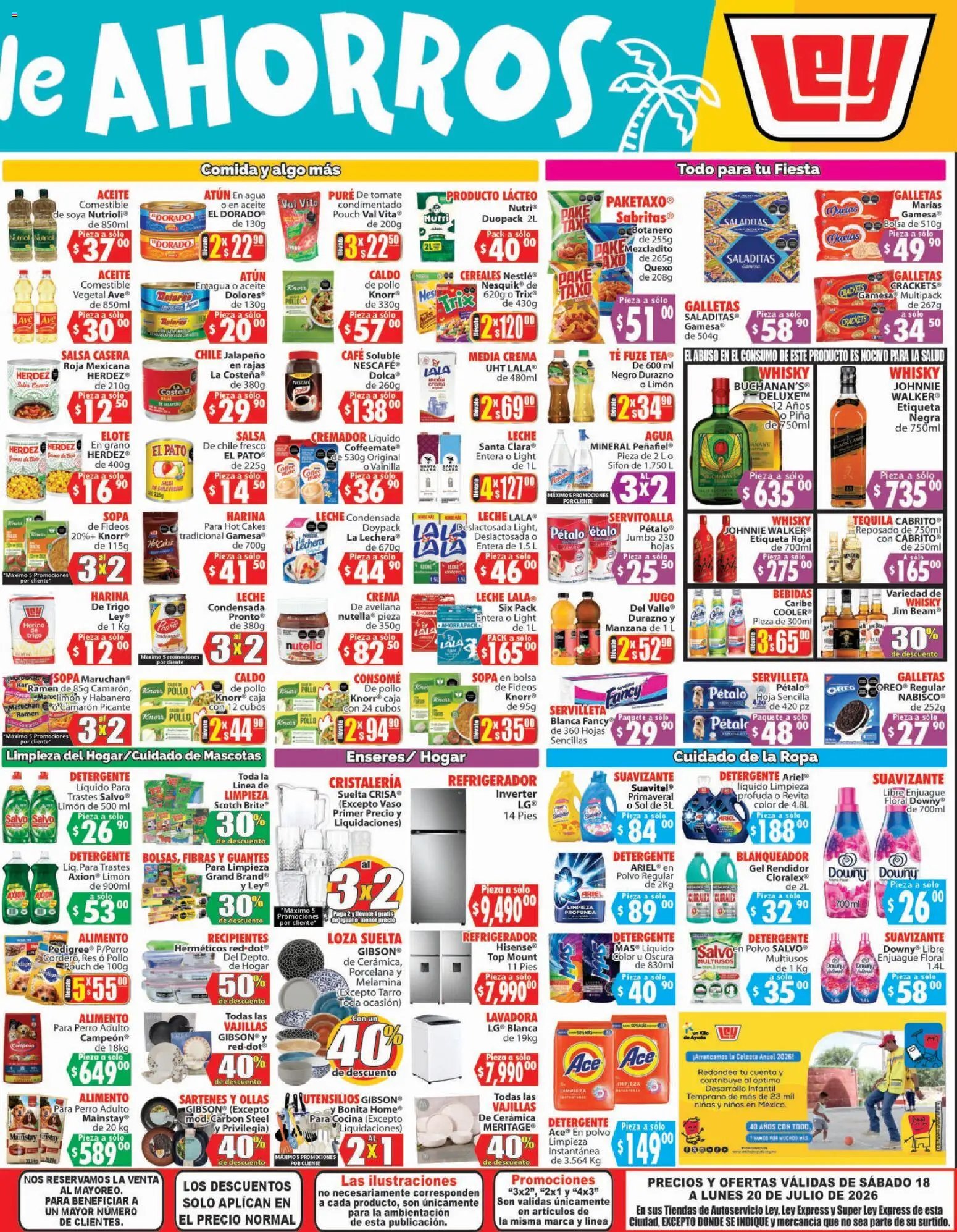 Casa Ley oferta desde 18/07/2026 Casa Ley folleto Autoservicio