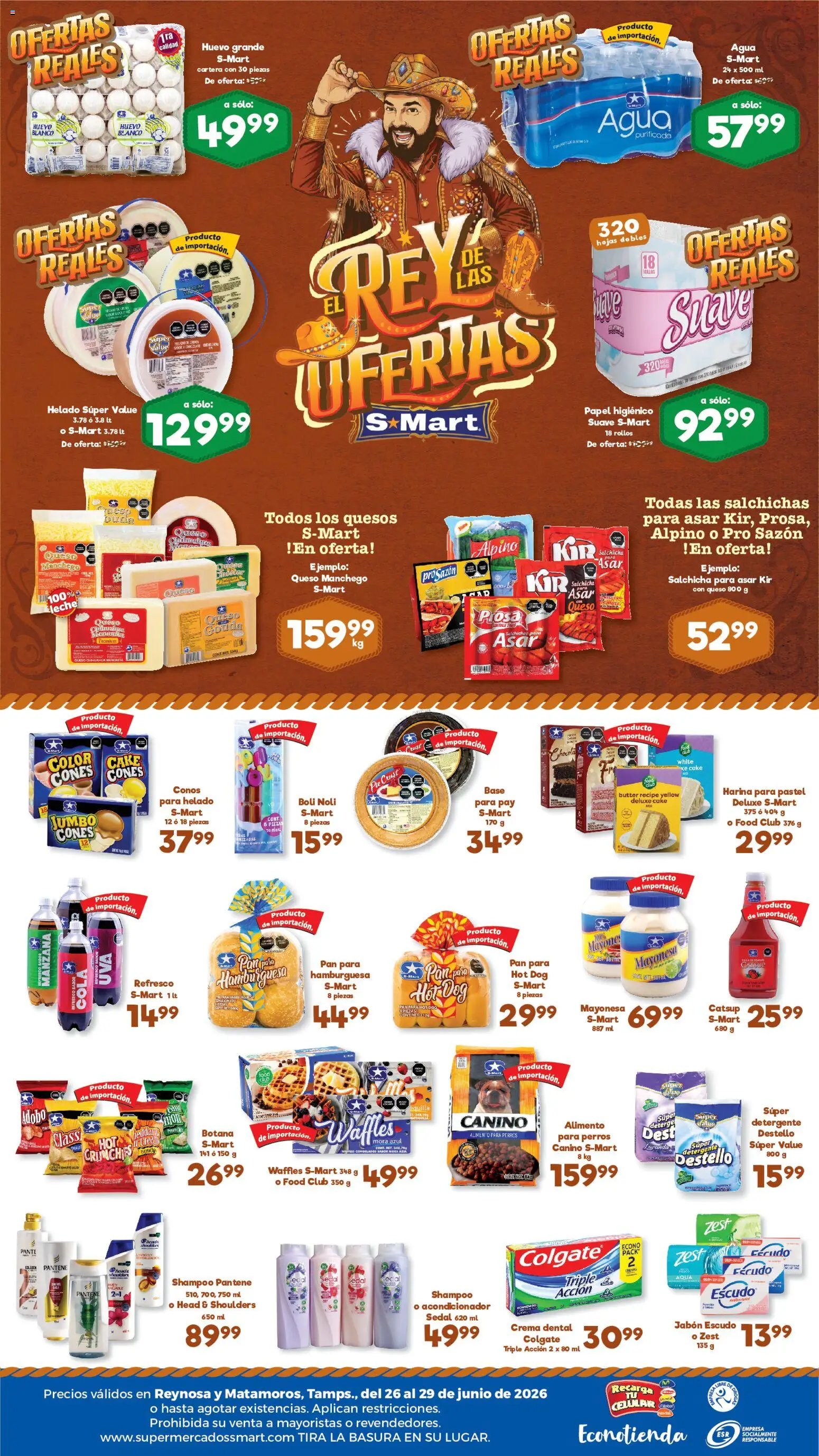 S-Mart oferta desde 26/06/2026 S-Mart folleto Matamoros