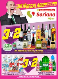 Soriana oferta desde 17/07/2026 Soriana Julio Regalado Híper Nacional