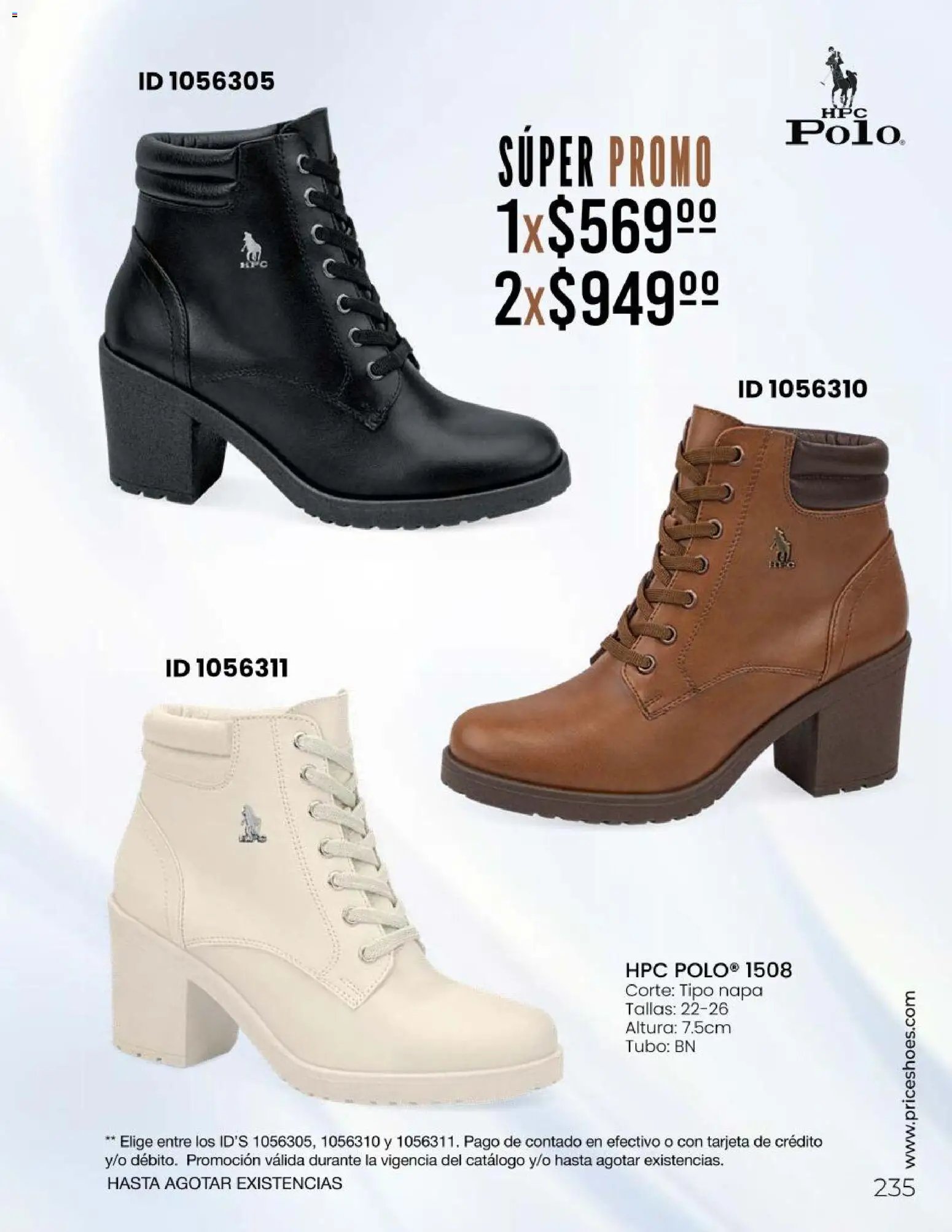 Price Shoes oferta desde 06/05/2026 Price Shoes catálogo Todo en uno