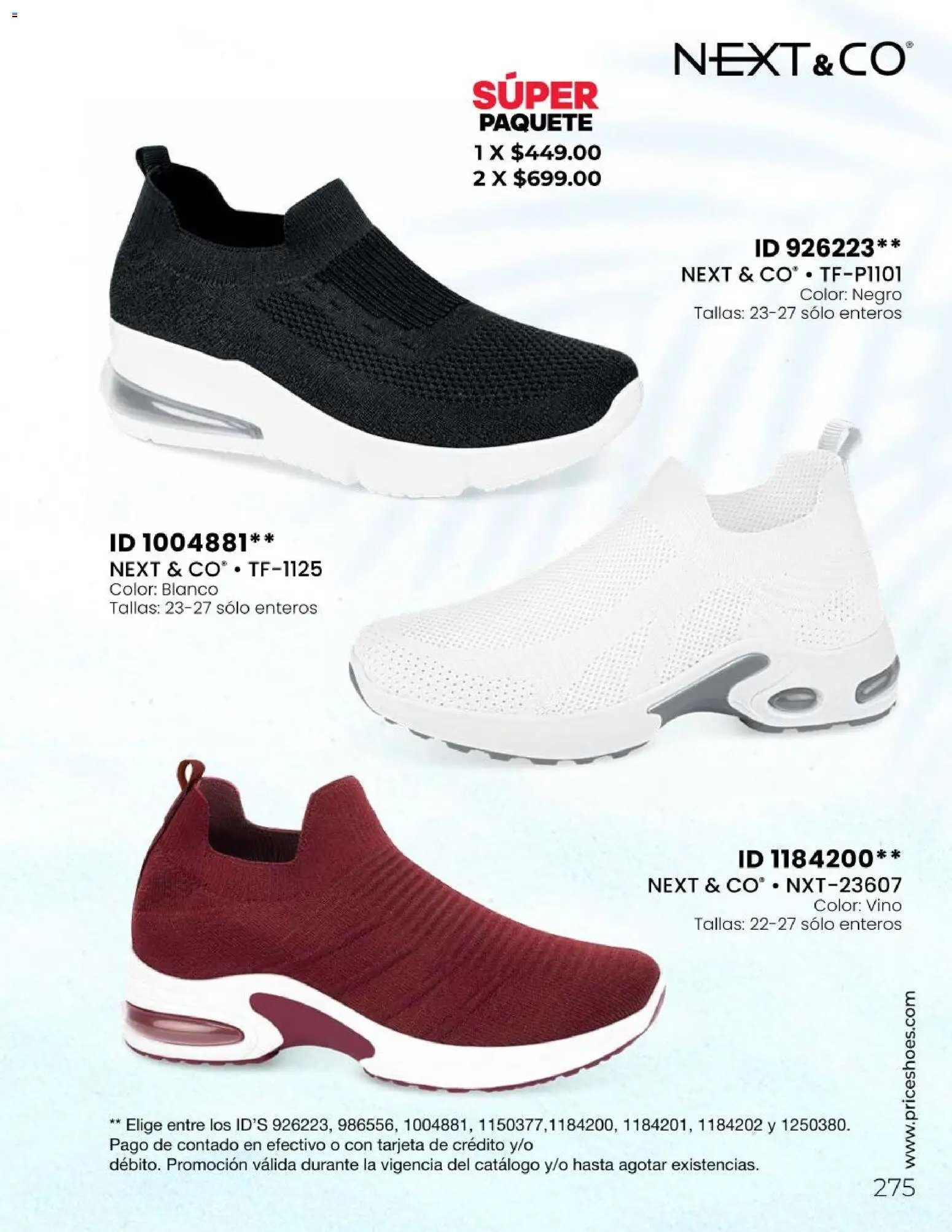 Price Shoes oferta desde 06/05/2026 Price Shoes catálogo Todo en uno