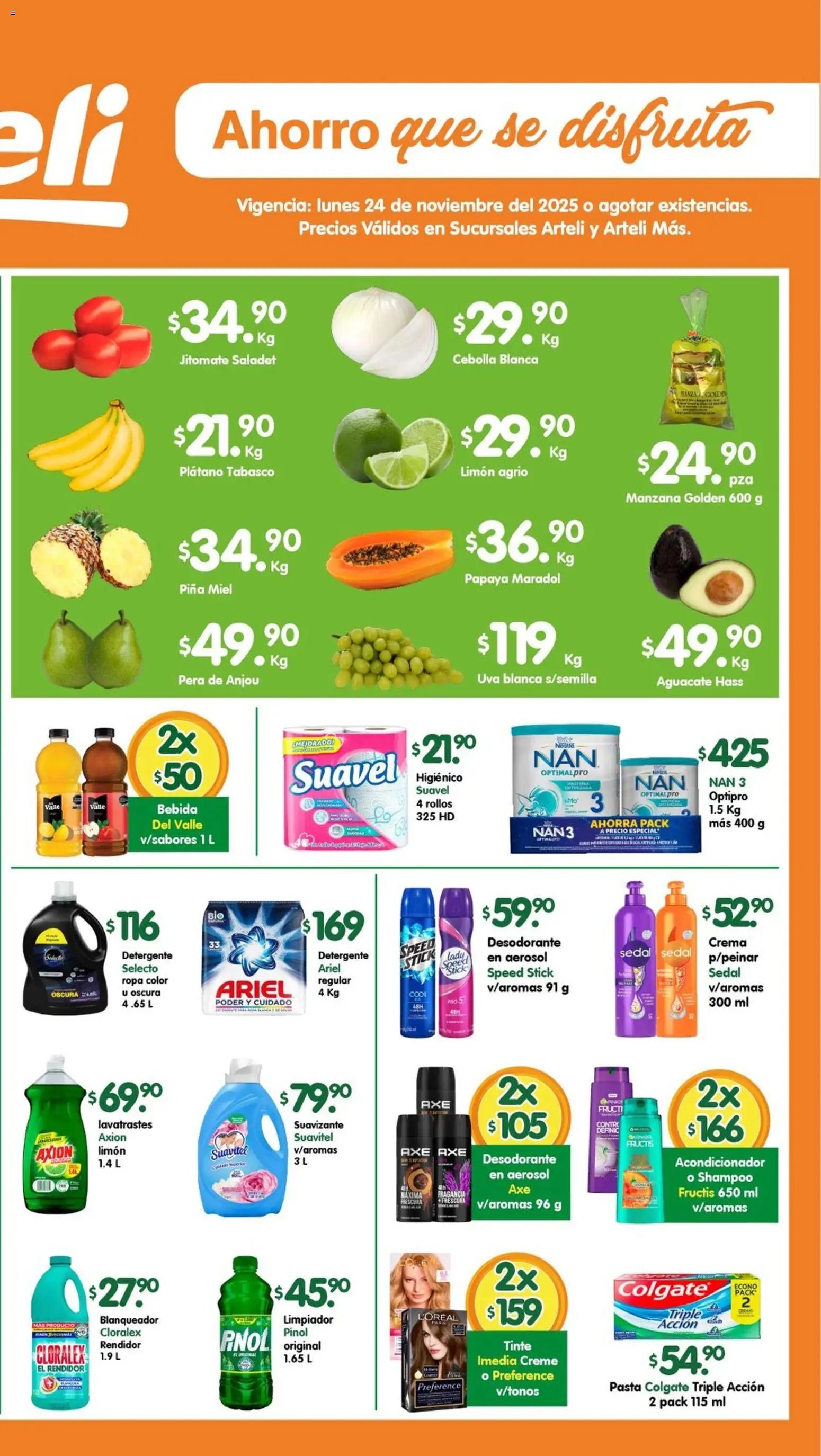 Arteli oferta desde 24/11/2025 Folleto Tuxpan (2025-11-24 - 2025-11-24)