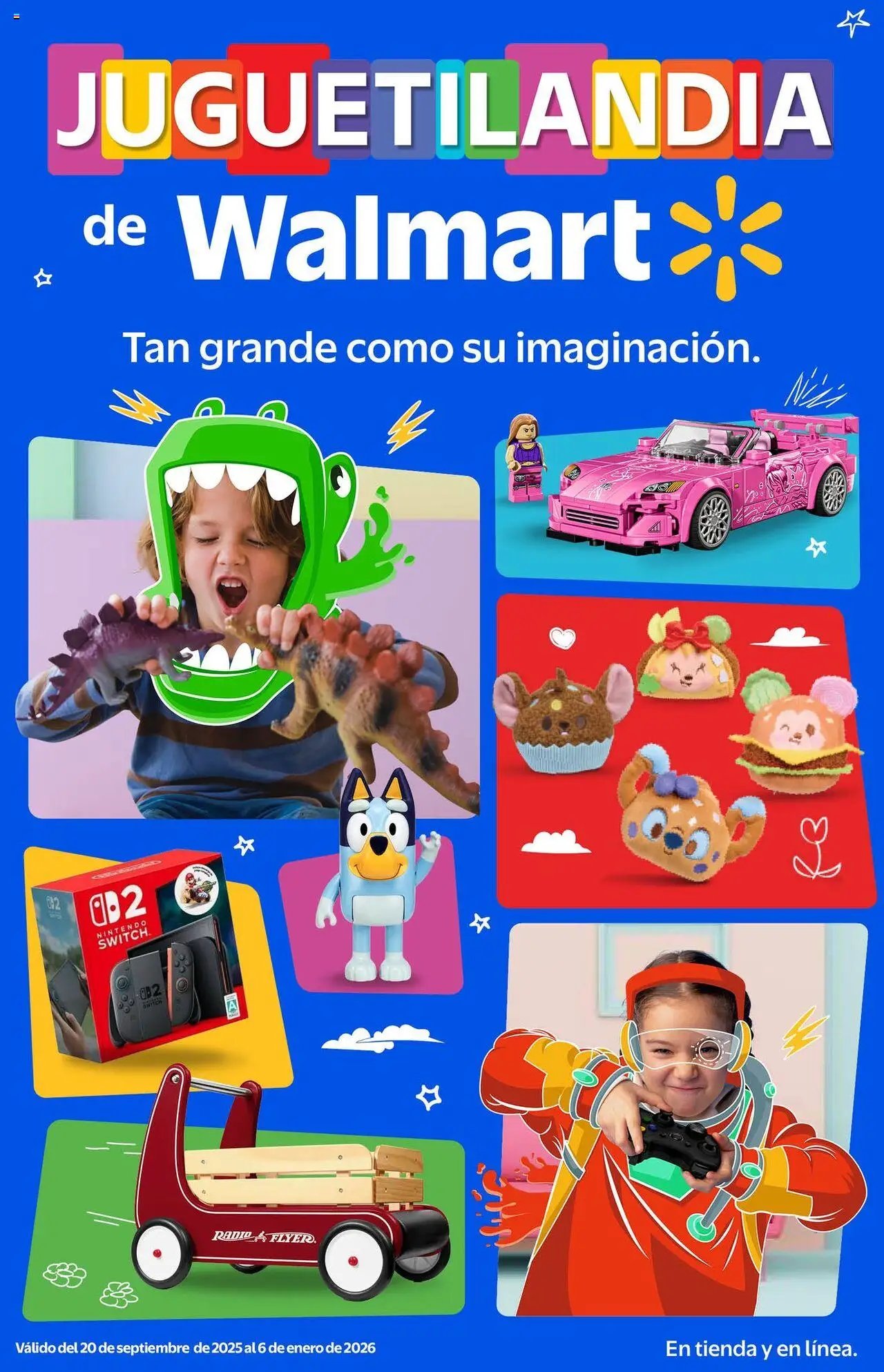 Walmart oferta desde 20/09/2025 Folleto Juguetilandia (2025-09-20 - 2026-01-06)