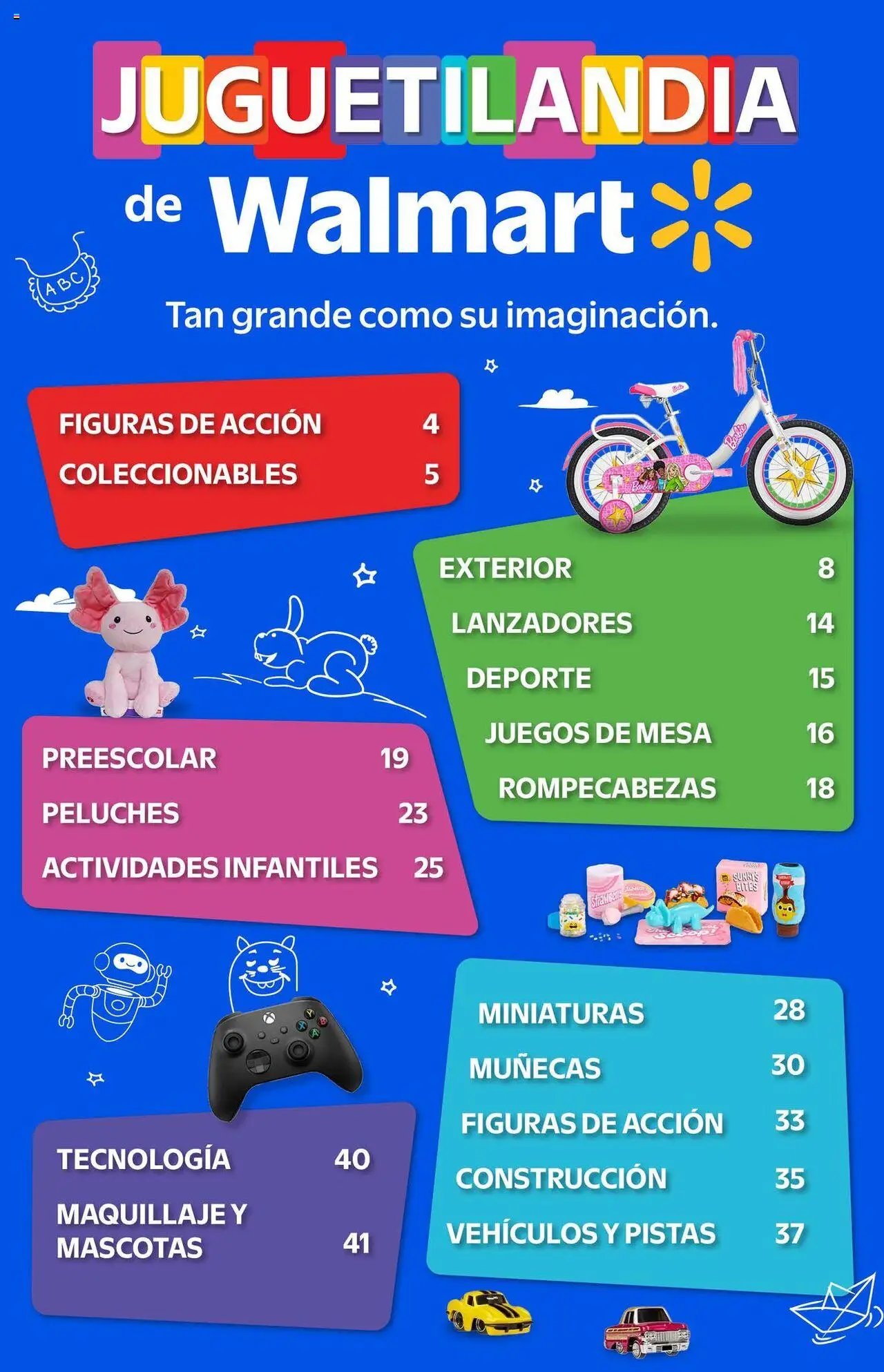Walmart oferta desde 20/09/2025 Folleto Juguetilandia (2025-09-20 - 2026-01-06)