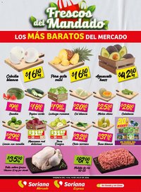 Soriana oferta desde 14/07/2026 Soriana Frescos del Mandado Mercado: Sonora y Sinaloa