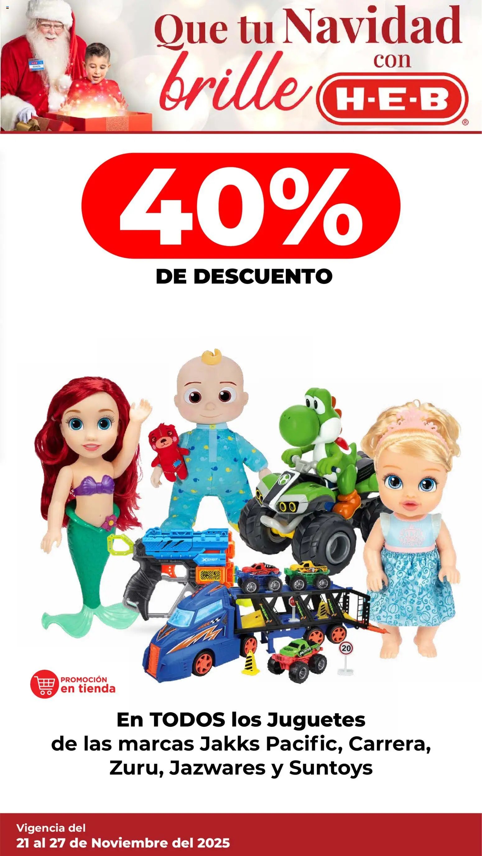 H-E-B oferta desde 21/11/2025 Folleto (2025-11-21 - 2025-11-27)