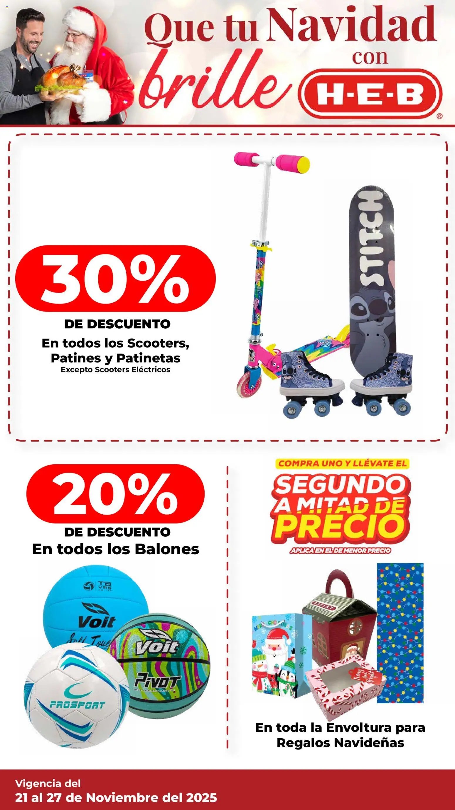 H-E-B oferta desde 21/11/2025 Folleto (2025-11-21 - 2025-11-27)