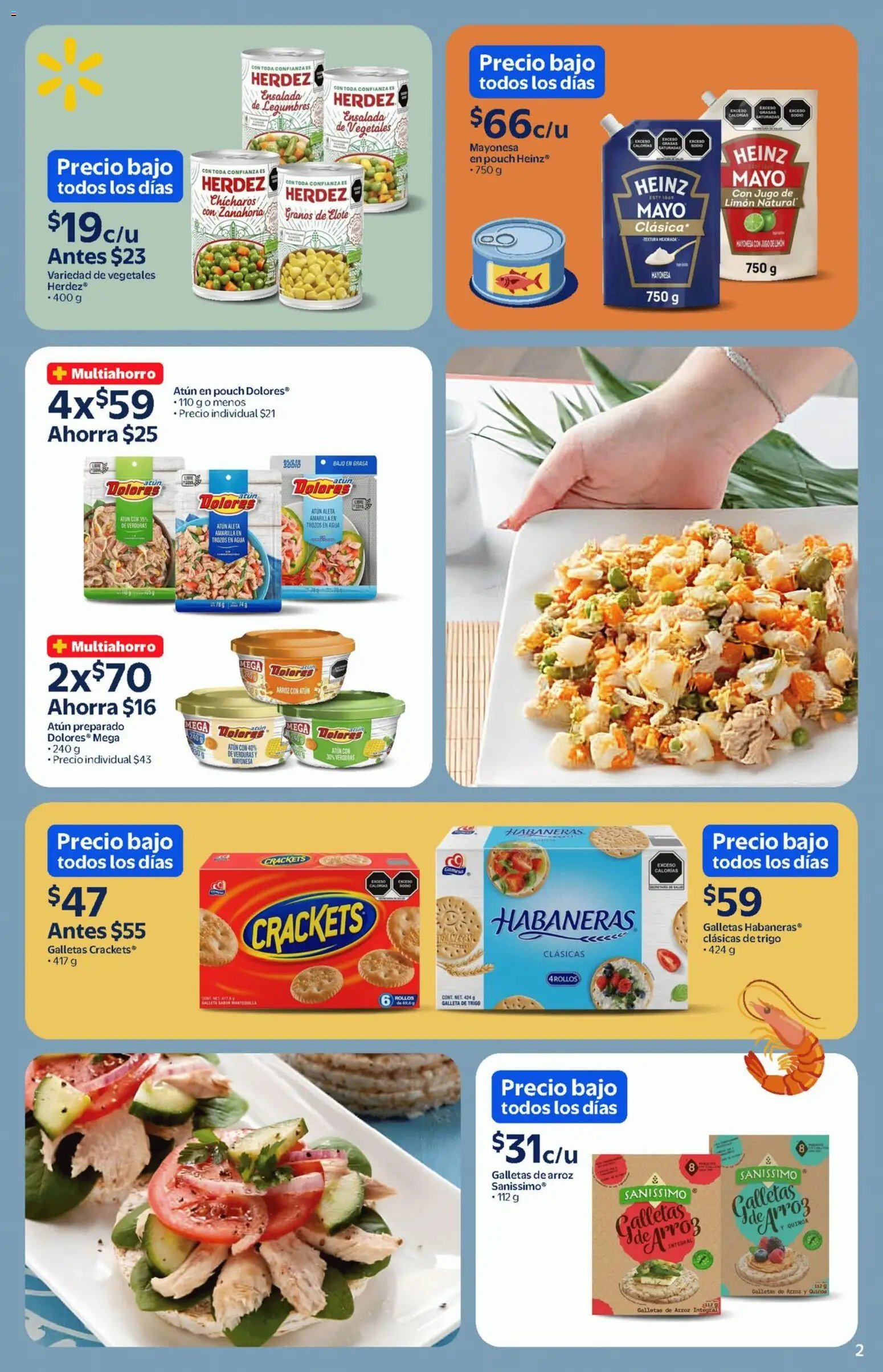 Walmart oferta desde 13/02/2026 Folleto Un mar de sabores a precios bajos (2026-02-13 - 2026-04-21)