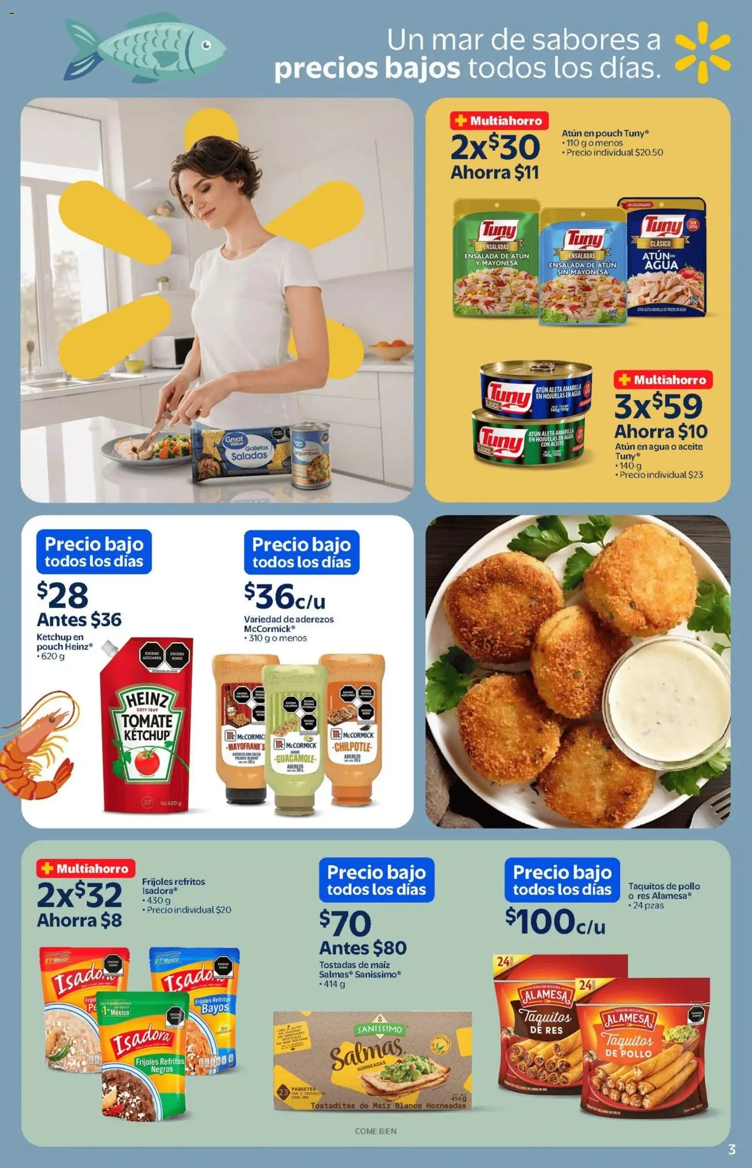 Walmart oferta desde 13/02/2026 Folleto Un mar de sabores a precios bajos (2026-02-13 - 2026-04-21)