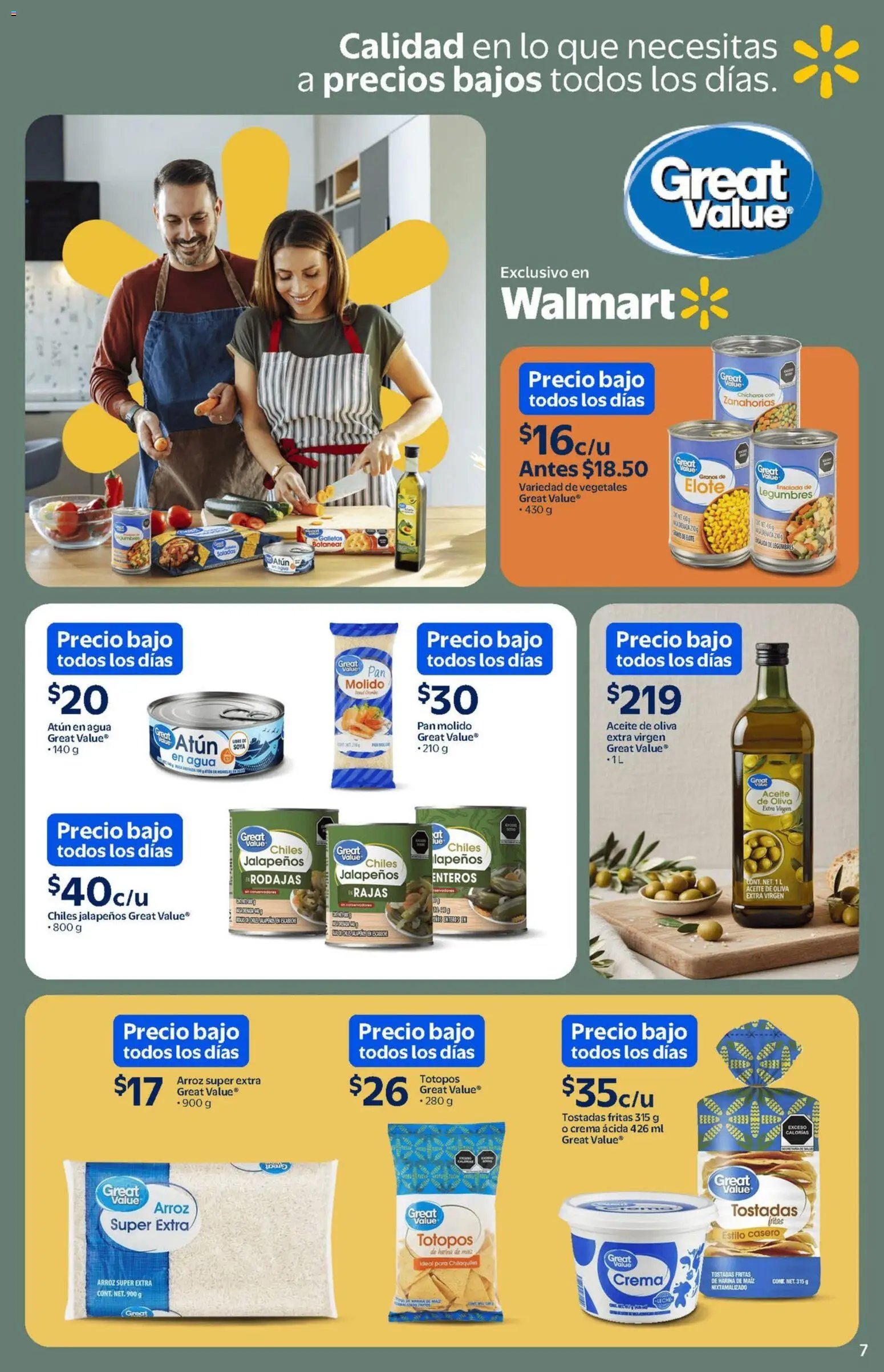 Walmart oferta desde 13/02/2026 Folleto Un mar de sabores a precios bajos (2026-02-13 - 2026-04-21)