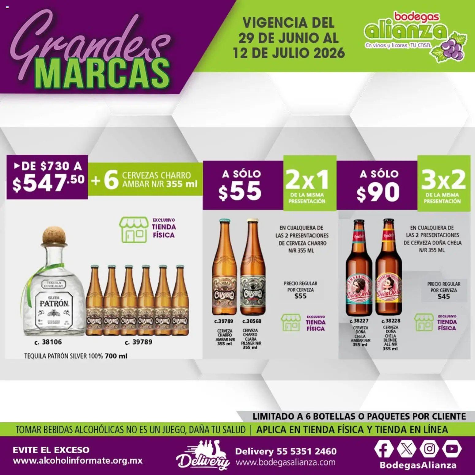 Bodegas Alianza oferta desde 29/06/2026 Bodegas Alianza catálogo Grandes Marcas