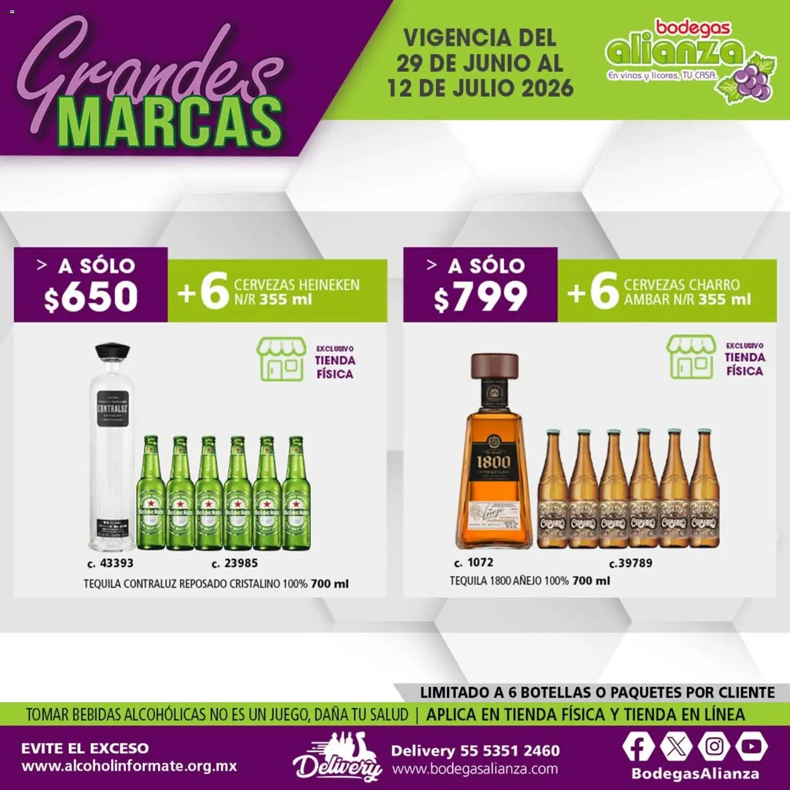 Bodegas Alianza oferta desde 29/06/2026 Bodegas Alianza catálogo Grandes Marcas