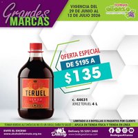 Bodegas Alianza oferta desde 29/06/2026 Bodegas Alianza catálogo Grandes Marcas