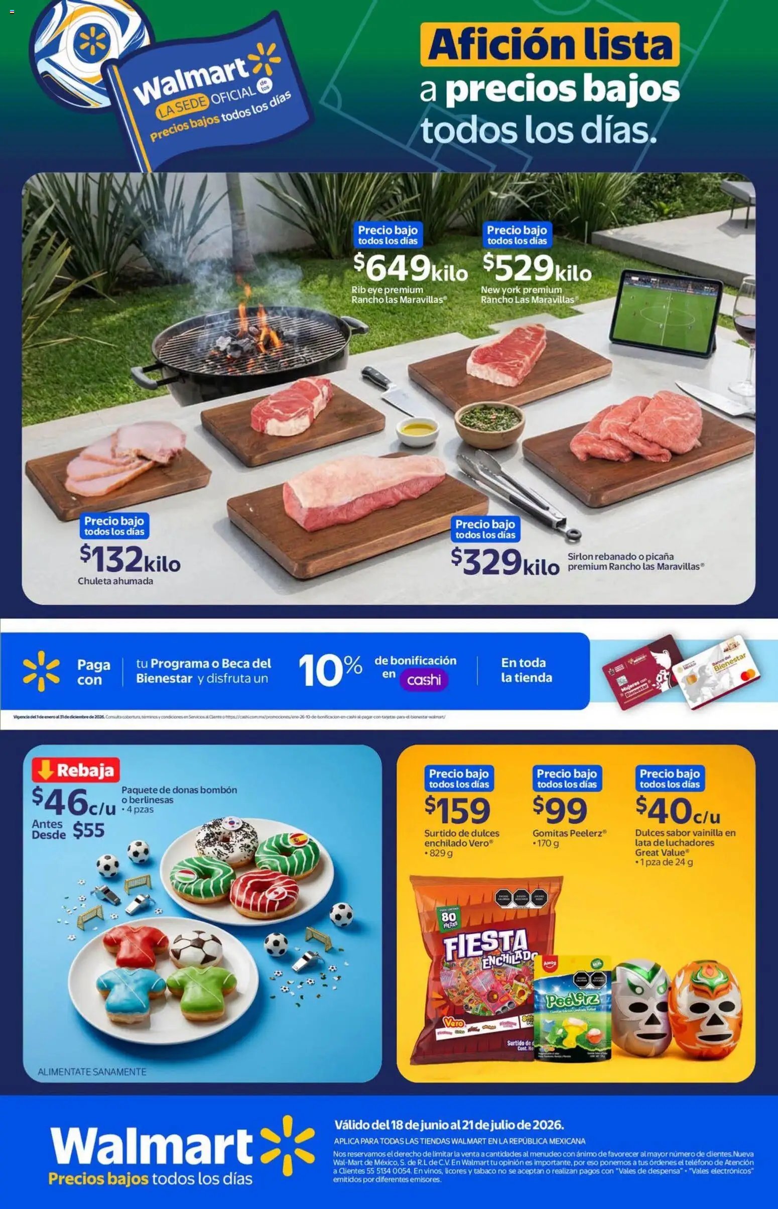 Walmart oferta desde 18/06/2026 Walmart folleto Ofertas