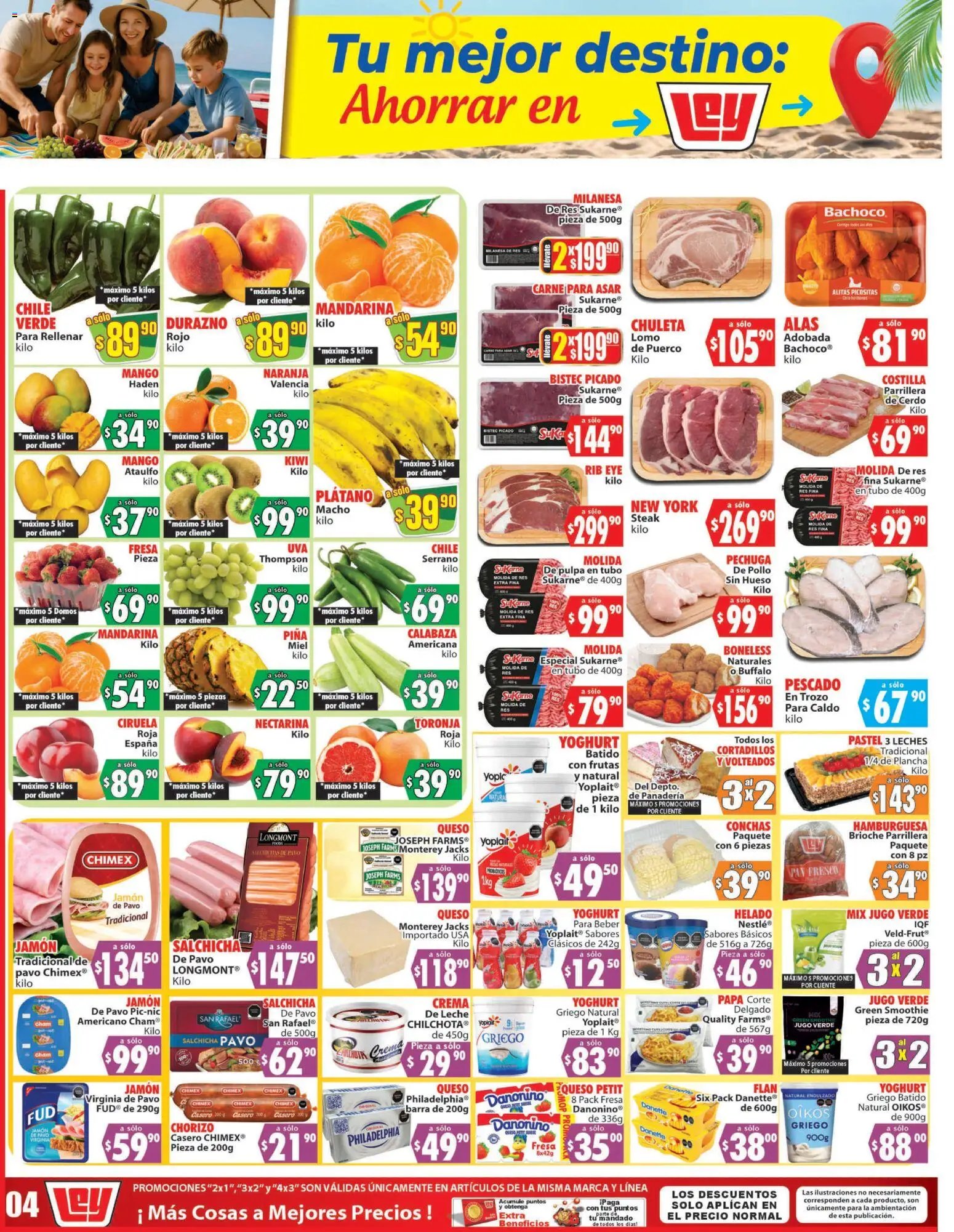 Casa Ley oferta desde 01/04/2026 Casa Ley folleto Autoservicio La Paz, BCS (2026-04-01 - 2026-04-02)