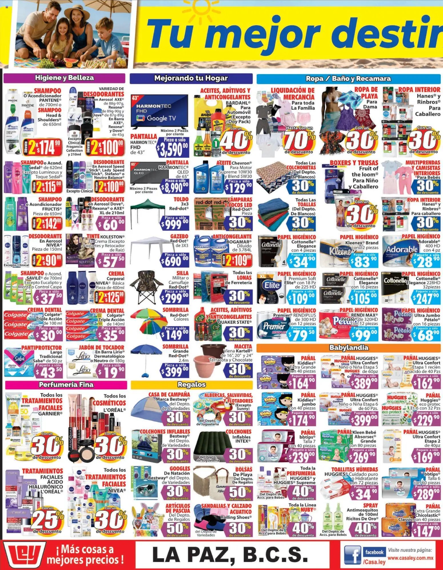 Casa Ley oferta desde 01/04/2026 Casa Ley folleto Autoservicio La Paz, BCS (2026-04-01 - 2026-04-02)