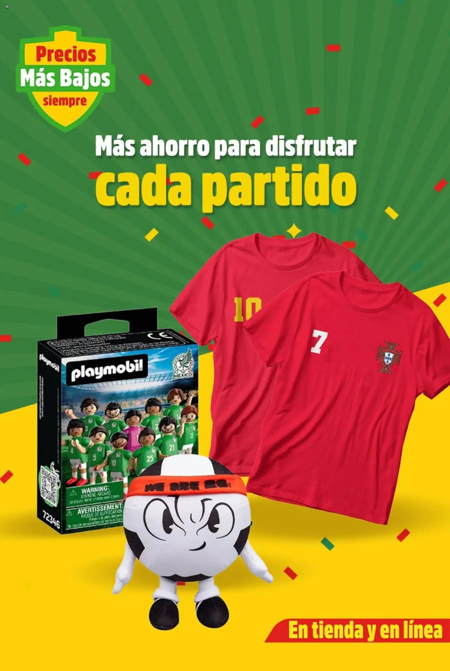 Bodega Aurrerá oferta desde 05/07/2026 Bodega Aurrerá folleto Más ahorro para disfrutar cada partido