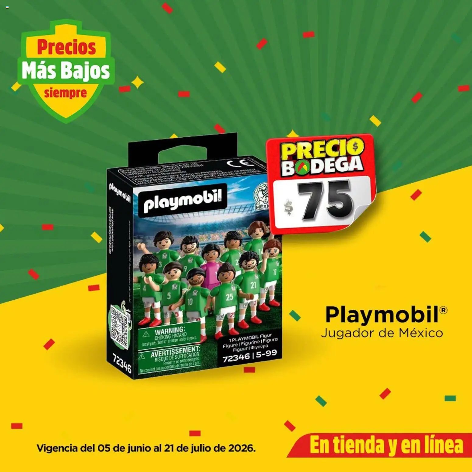 Bodega Aurrerá oferta desde 05/07/2026 Bodega Aurrerá folleto Más ahorro para disfrutar cada partido