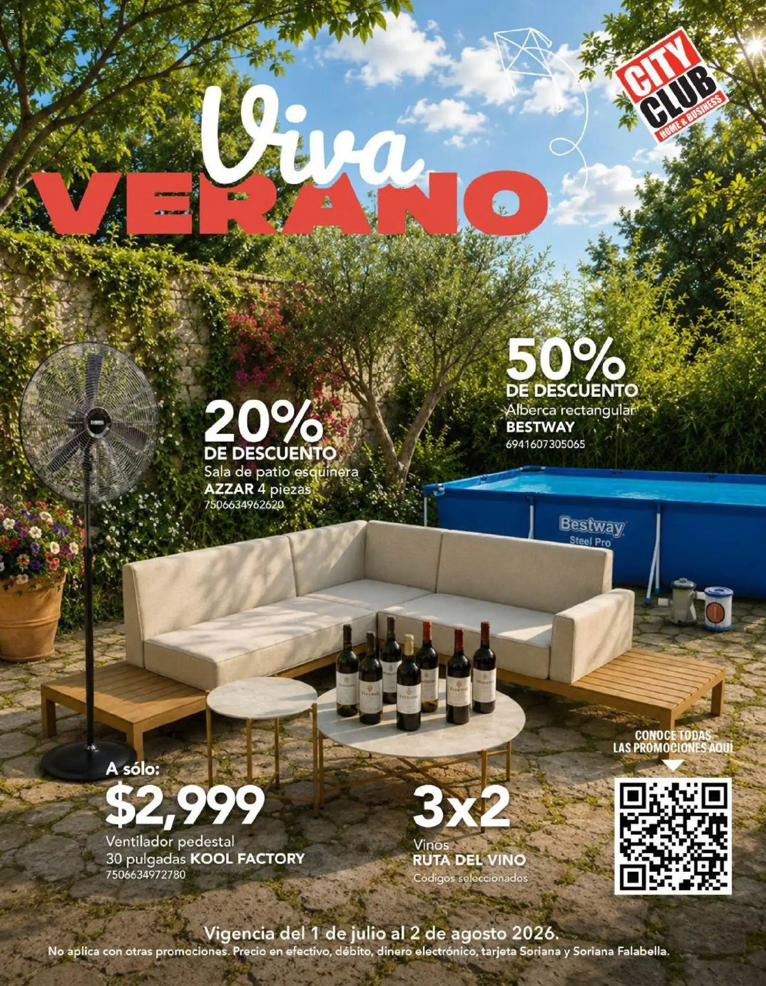 City Club oferta desde 01/07/2026 City Club catálogo