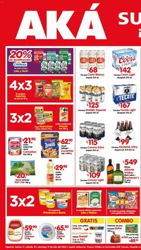 Arteli oferta desde 17/07/2026 Arteli folleto Aká Superbodegas Foraneas