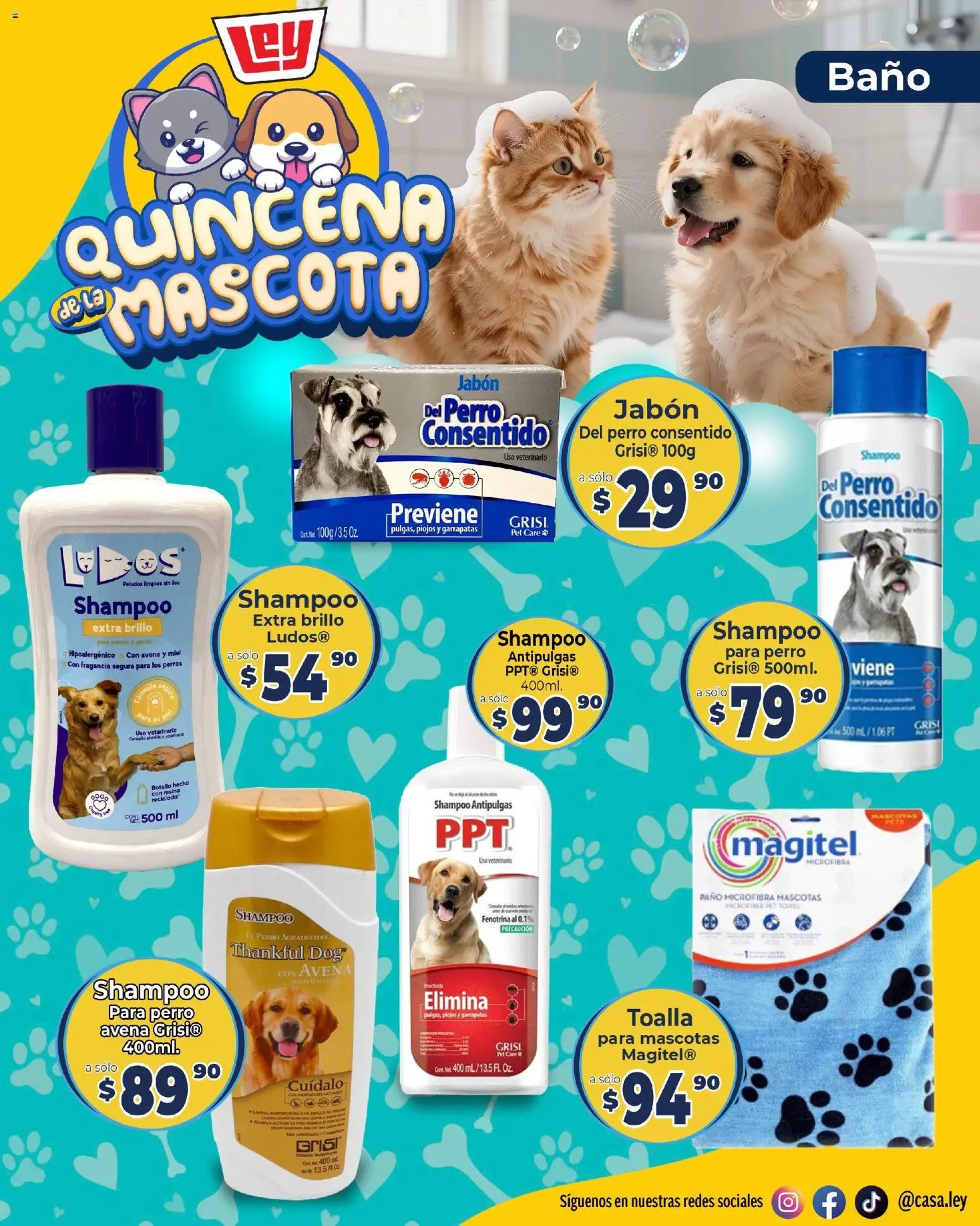 Casa Ley oferta desde 29/06/2026 Casa Ley folleto Quincena de la mascota Frontera
