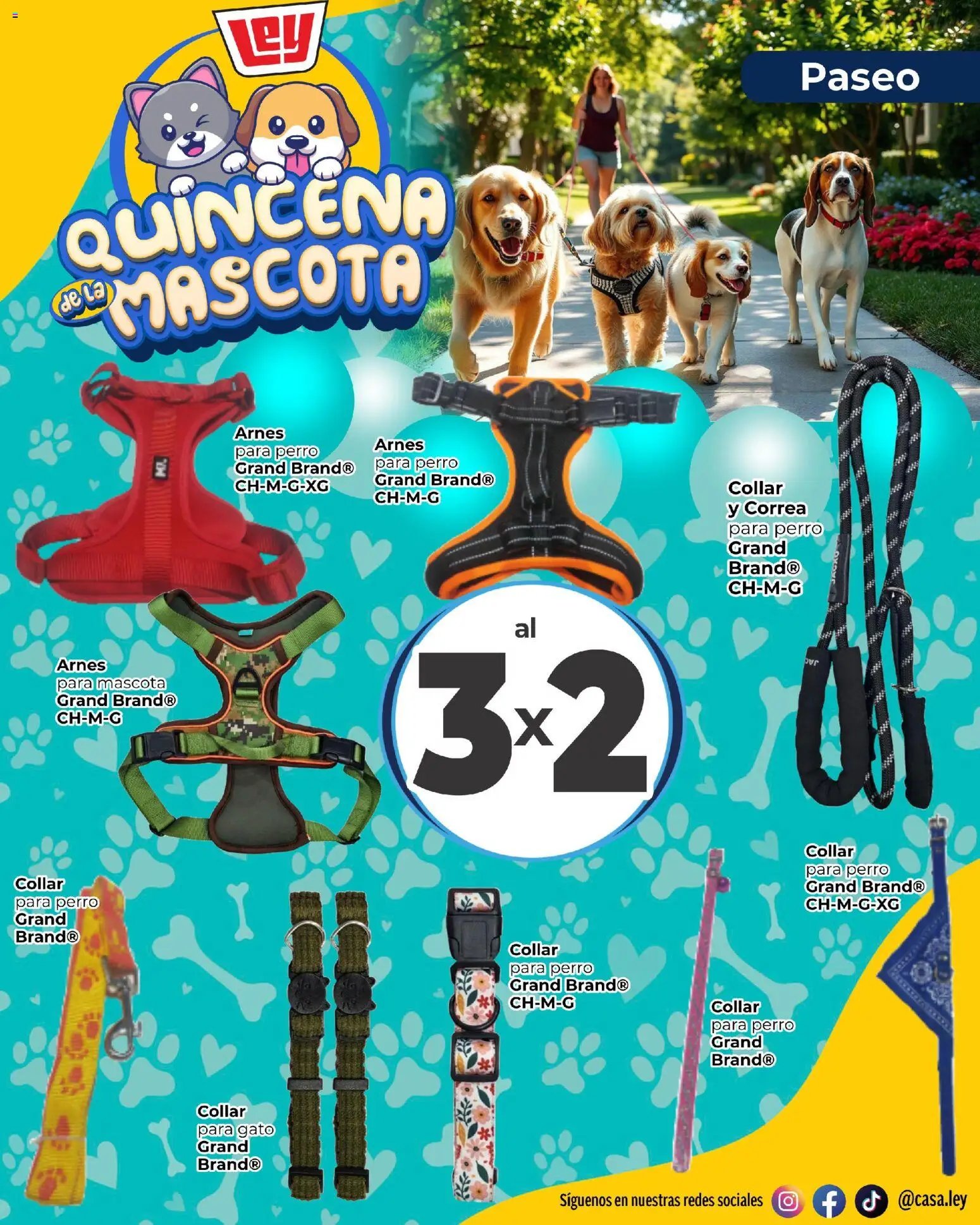 Casa Ley oferta desde 29/06/2026 Casa Ley folleto Quincena de la mascota Frontera