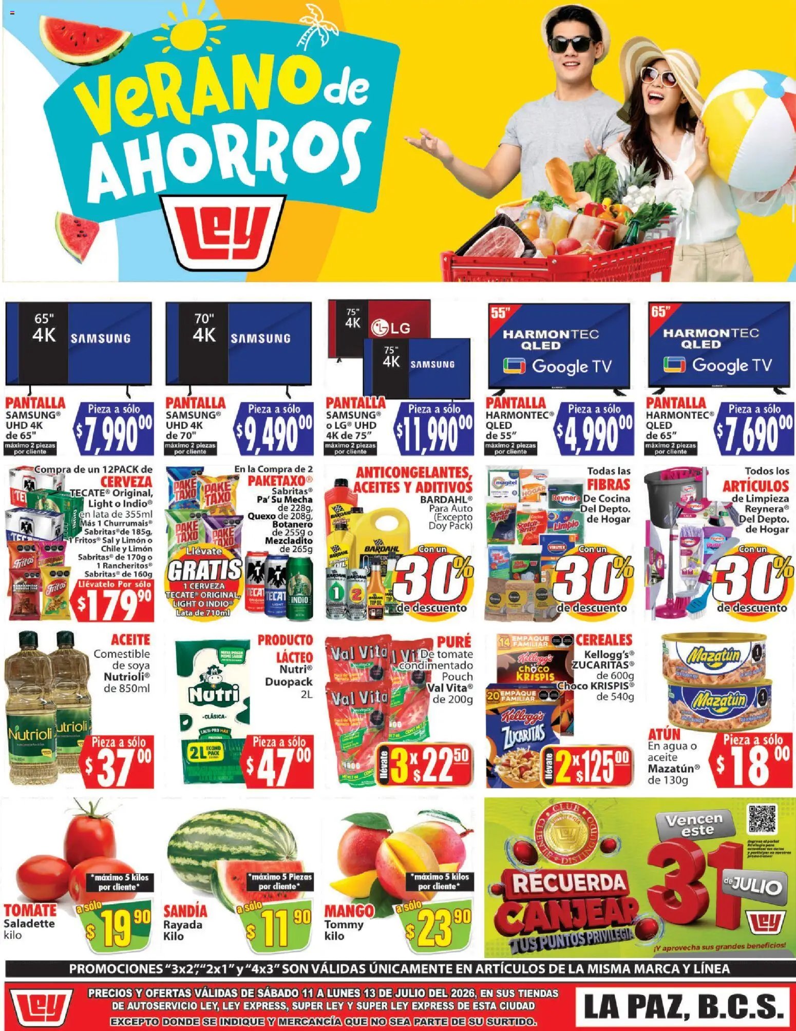 Casa Ley oferta desde 11/07/2026 Casa Ley folleto Autoservicio