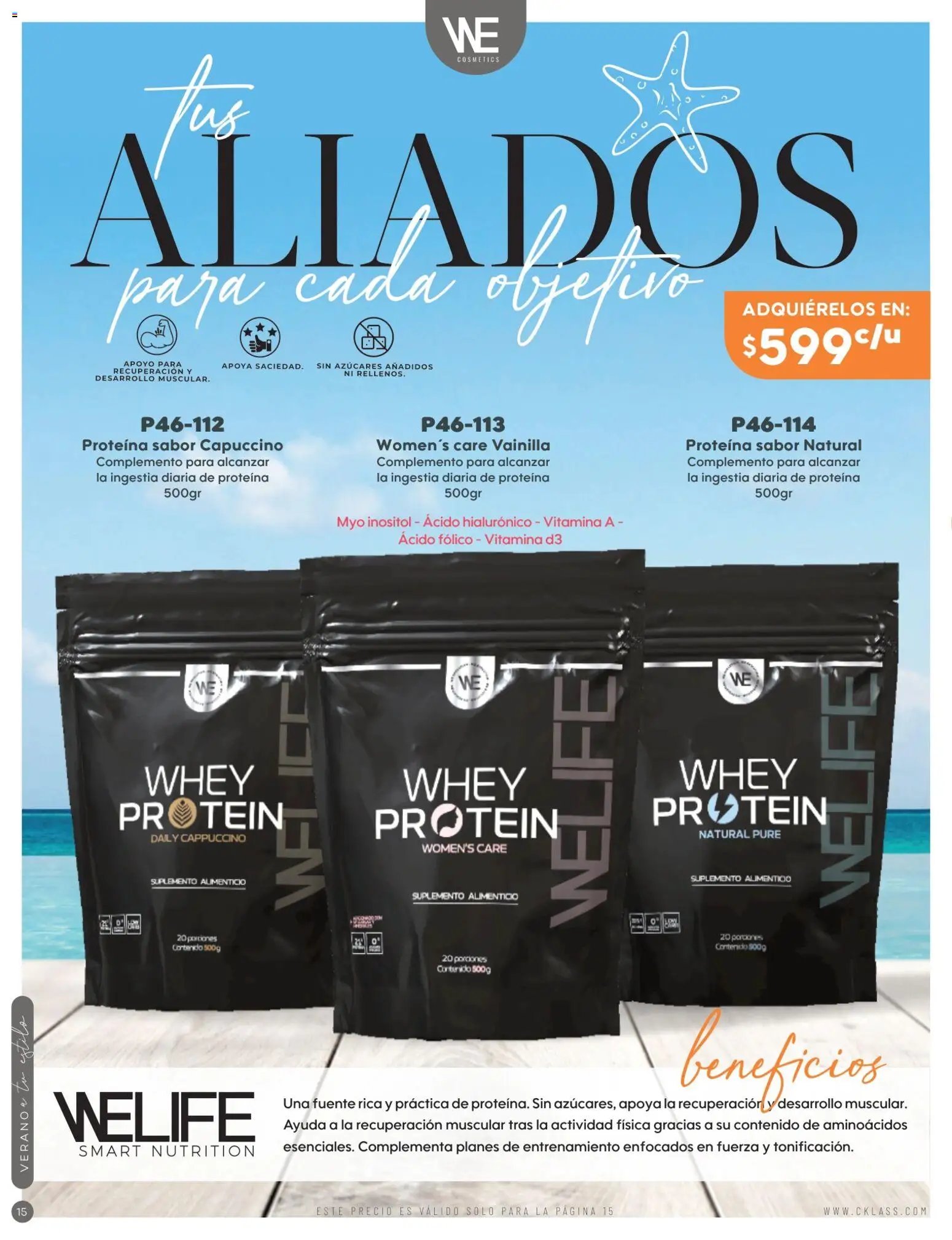 Cklass oferta desde 02/07/2026 Cklass catálogo Verano WE & Home