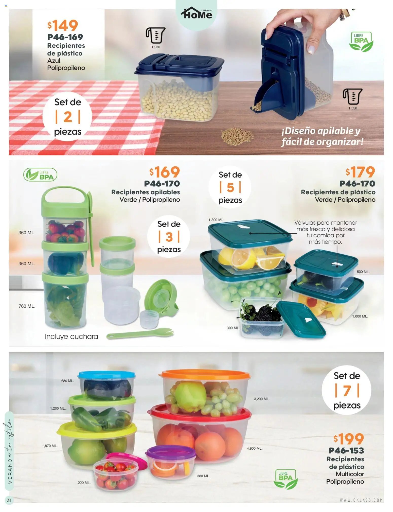 Cklass oferta desde 02/07/2026 Cklass catálogo Verano WE & Home
