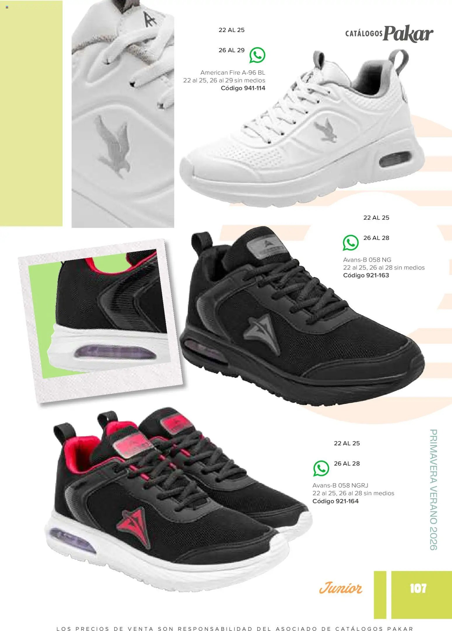 SC Pakar oferta desde 30/01/2026 Catálogo Junior